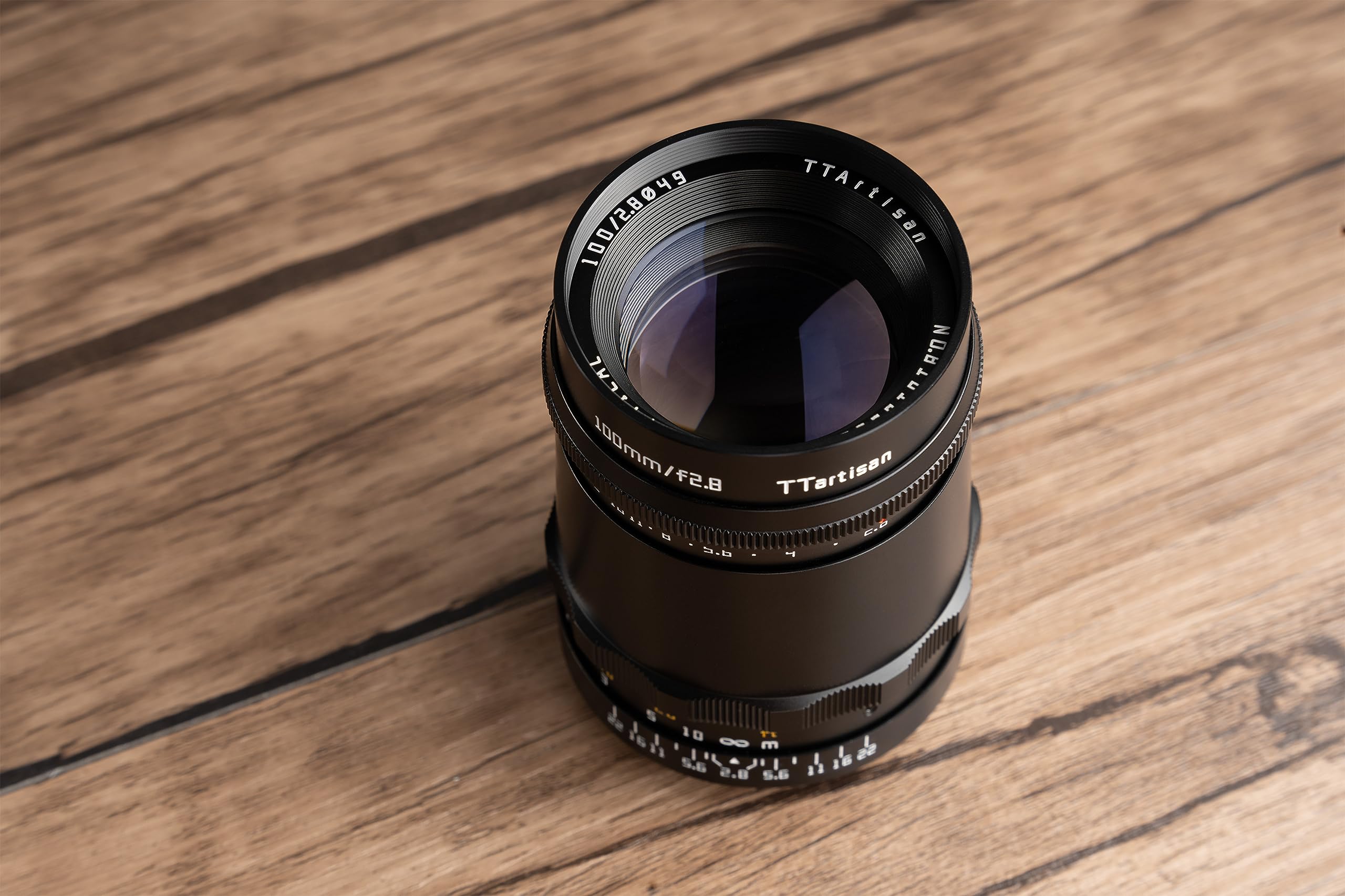レンズ(単焦点) TTArtisan 100mm F2.8 Bubble Bokeh M42 TTArtisan 100 mm F2.8 (Bubble Bokeh) Metalen Bodied Lens