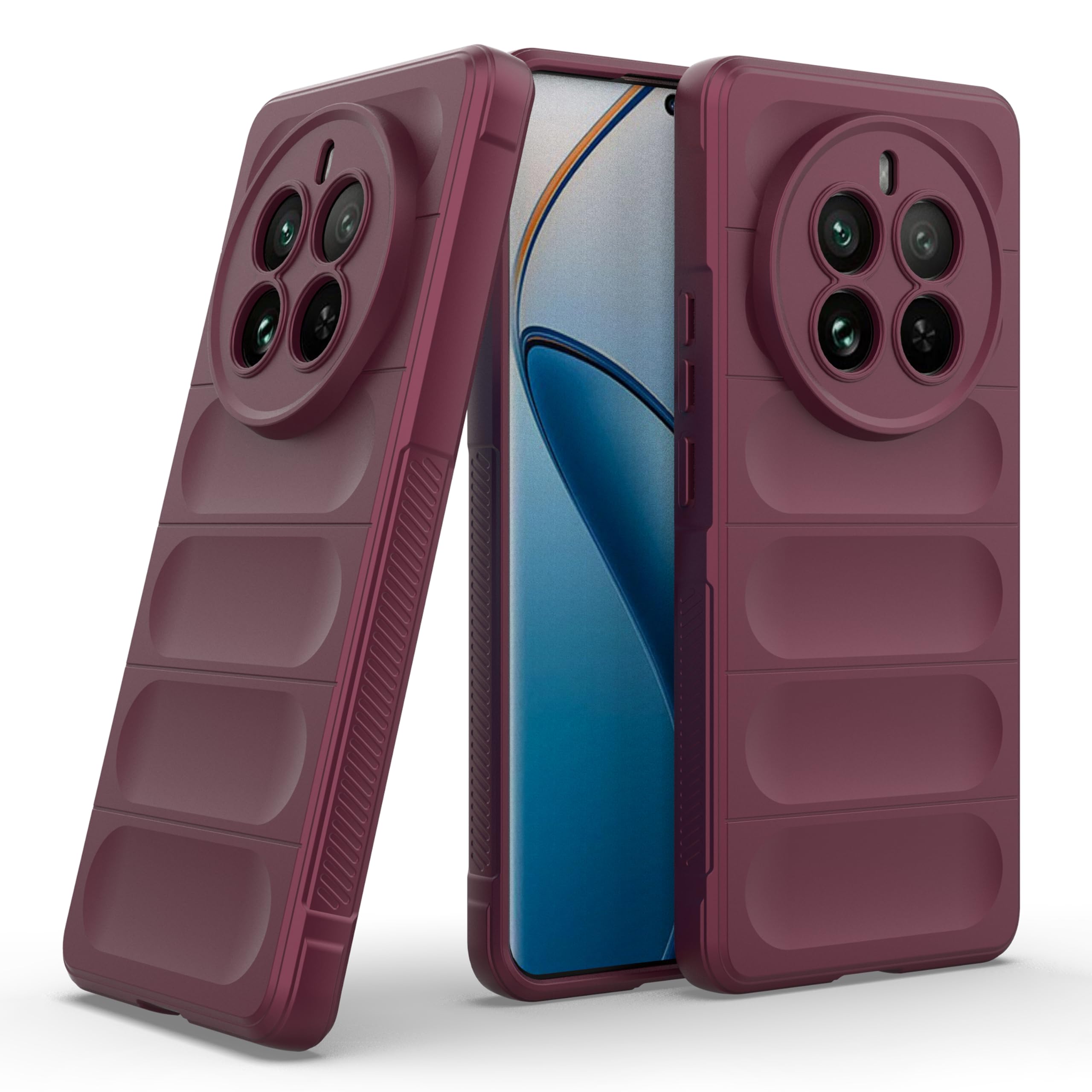 Amazon Basics Back Case Cover for Realme 12 Pro Plus 5G (Silicone_Plum) (B0CZ793CSJ) Amazon Price History, Amazon Price Tracker