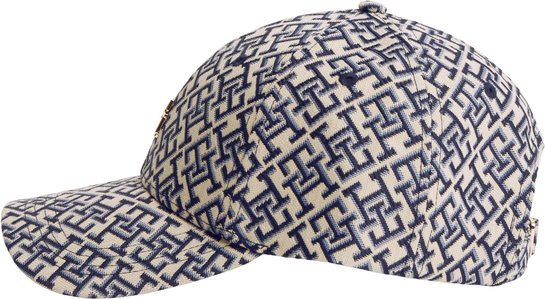Tommy Hilfiger Damen Cap Monogram mit Monogramm-Print, Blau (Space Blue), Einheitsgröße