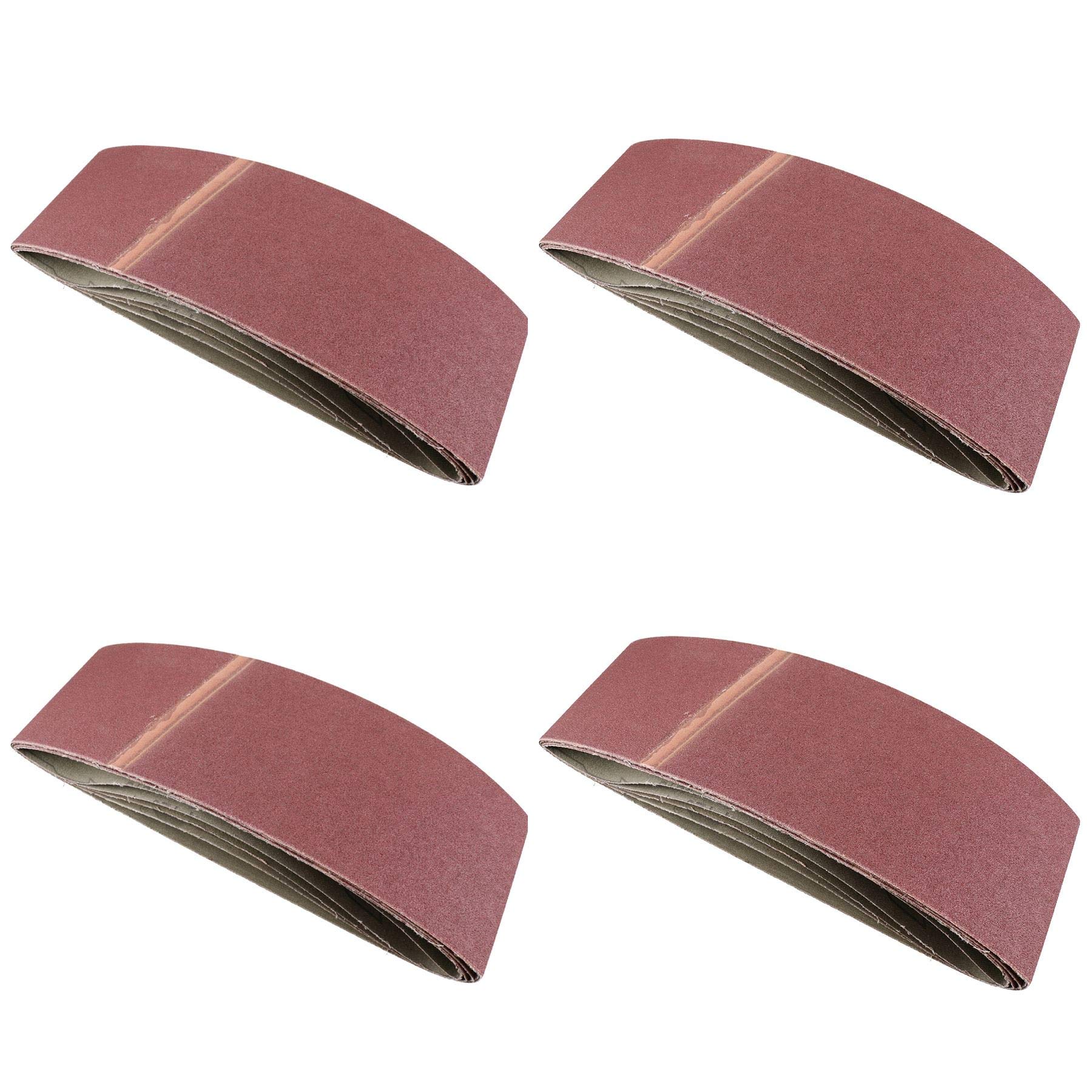 Bandes abrasives 533mm x 75mm grain 120 pour éviter l'encrassement rapide de la ponceuse