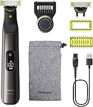 Philips OneBlade Pro 360 Authentic Barber, Electric Facial & Body Shaver & Trimmer, 2x 360 Blades, 1x 20 Length Comb, 1x Body Kit, 1x Soft Case, QP6552/30