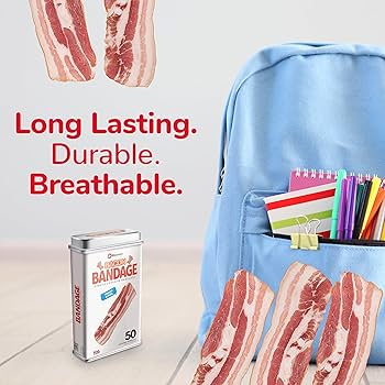 イオニックバンテージ　IONIC BANDAGE 3巻セット Amazon.com: BioSwiss Bandages, Bacon Shaped Self Adhesive Bandage