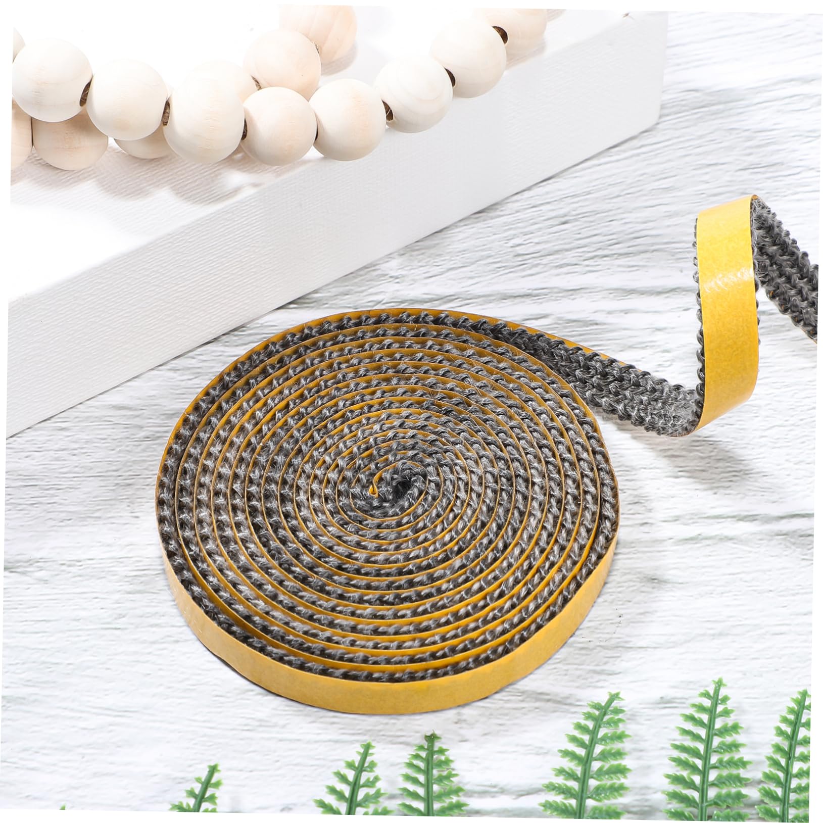 Cuerda De Sellado Para Chimenea, 2,5m X 8mm Junta Fibra De Vidrio Para Chimenea Con