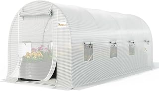 KING BIRD Premium 15x6.6x6.6FT Greenhouse for Outdoors Large Walk-in House