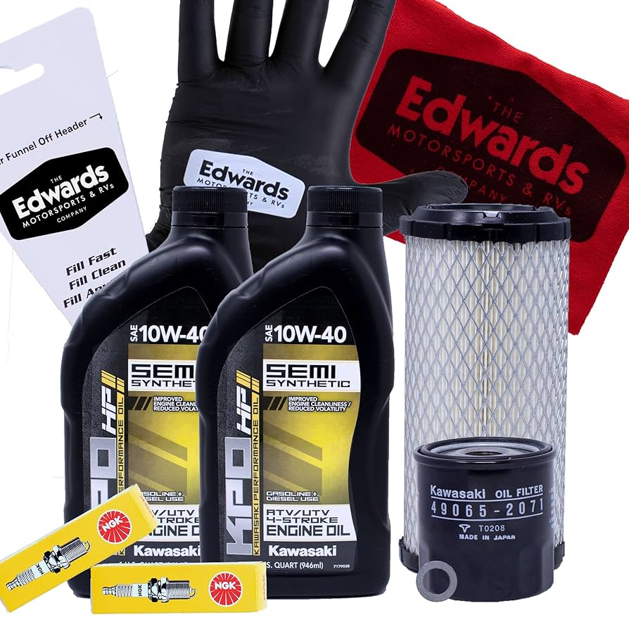 Amazon.com: Edwards Oil Change Kit fits 2005-2008 Kawasaki