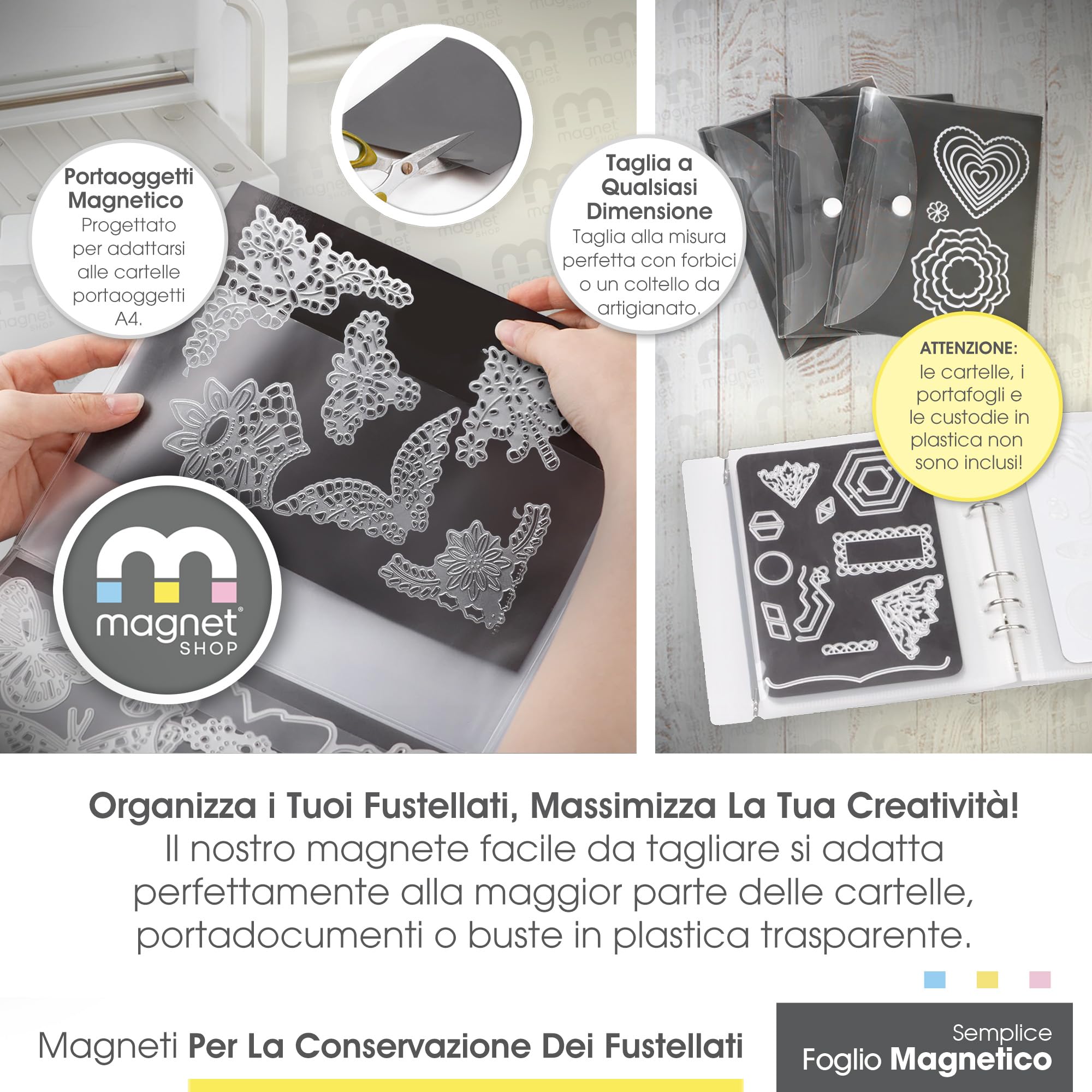 10 Fogli Magnetici A4 Spessore 0.85mm - Grado Autostradale, Forte Adesione - Foto 8