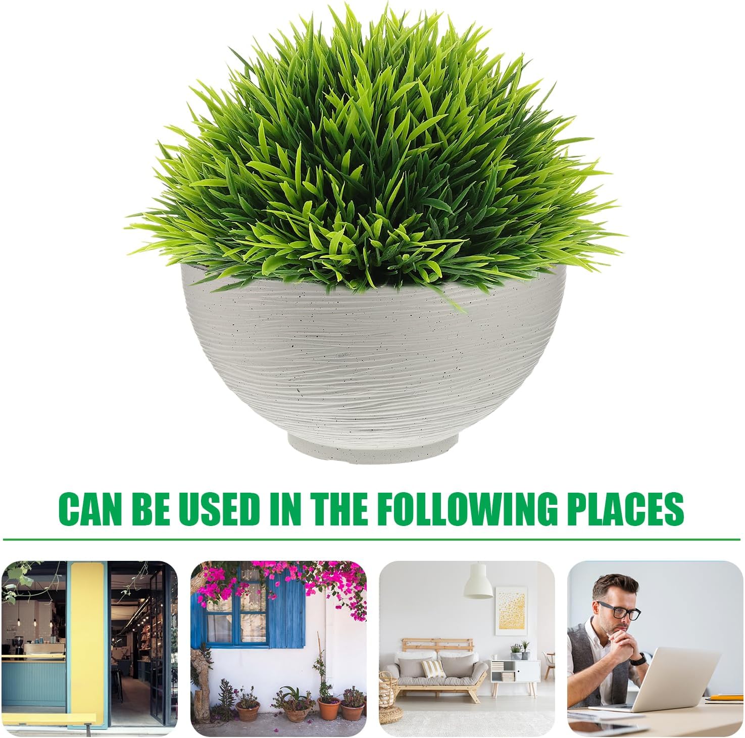 Water Lily Water Planter Large Hydroponic Planter Garden Plant Bowl Flower Planting Container Decoration Accessories Beige