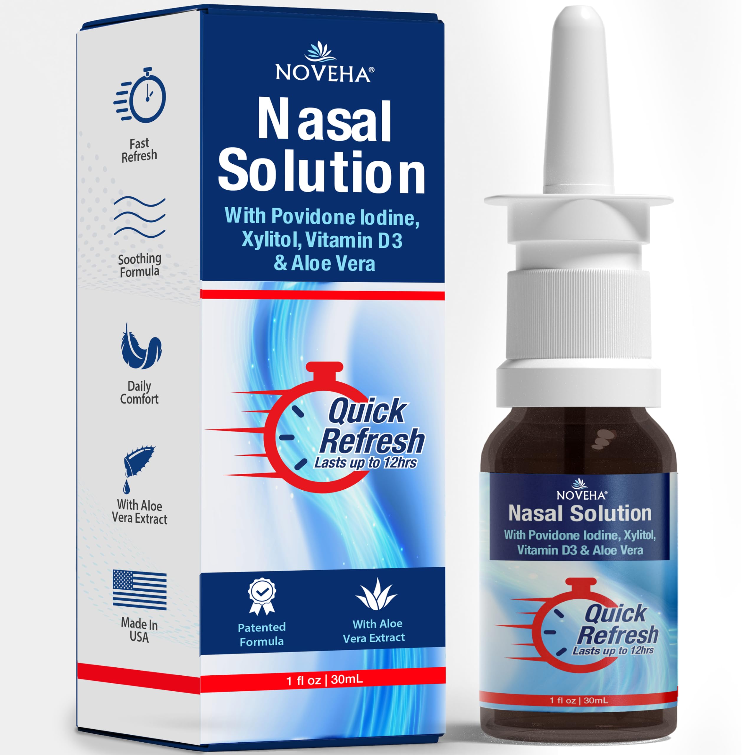 NOVEHA Iodine Nasal Spray