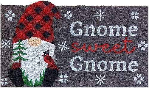 Briarwood Lane Felpudo de gnomo de invierno