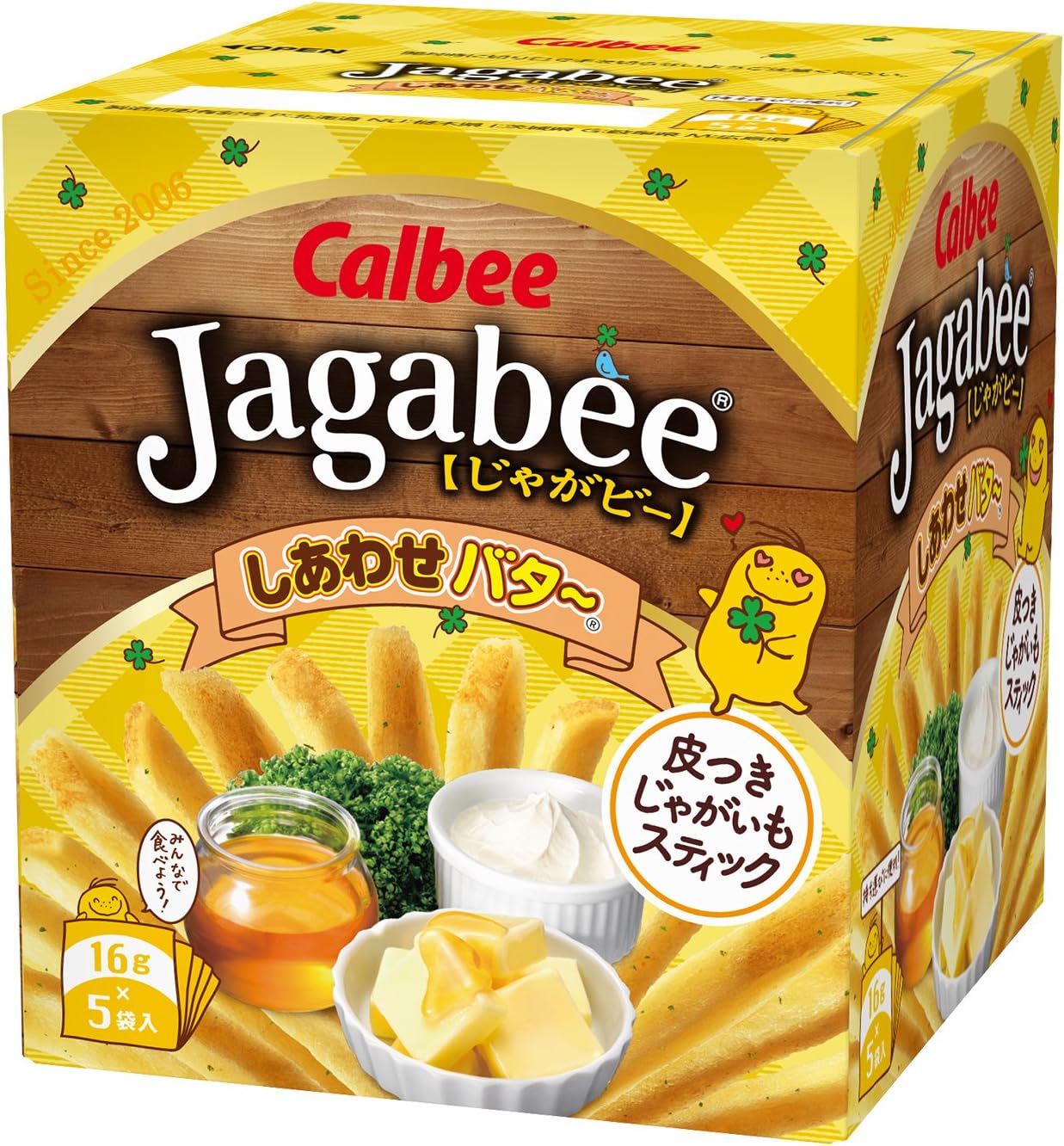 Calbee Jagbee happy butter 80gX12 boxes