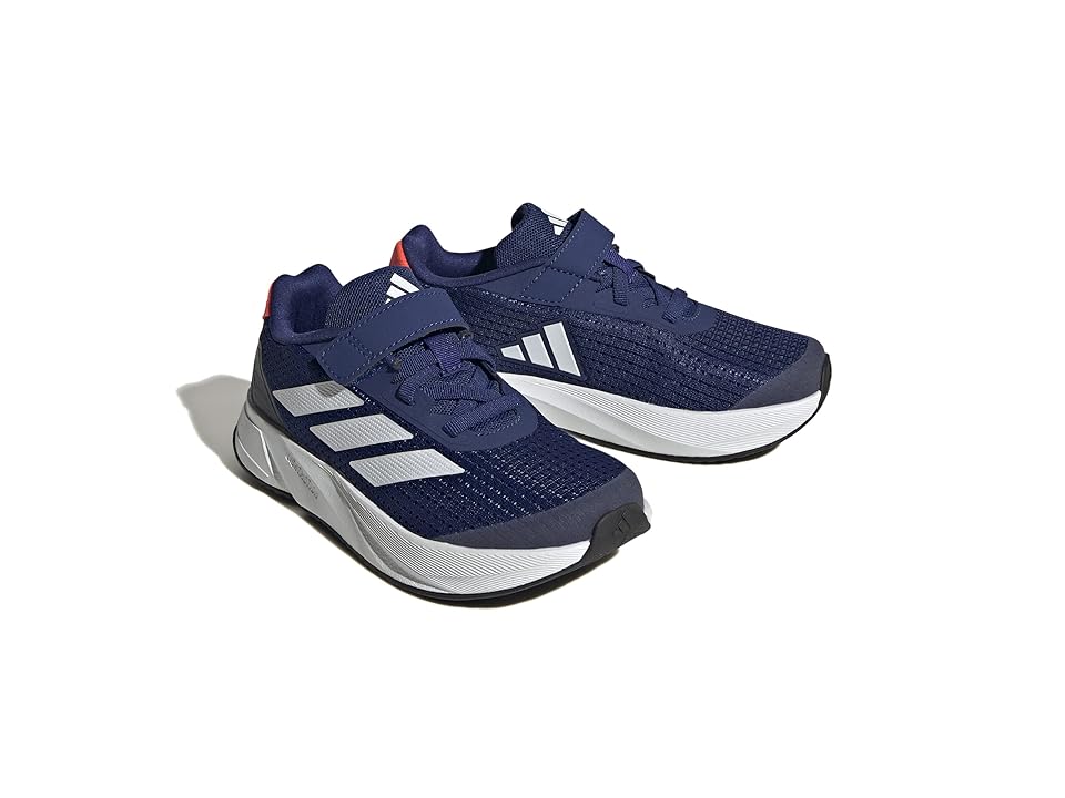 Size 5 adidas Kids Duramo SL Elastic Lace (Little Kid/Big Kid) (Victory Blue/Footwear White/Solar Red) Kid's Shoes