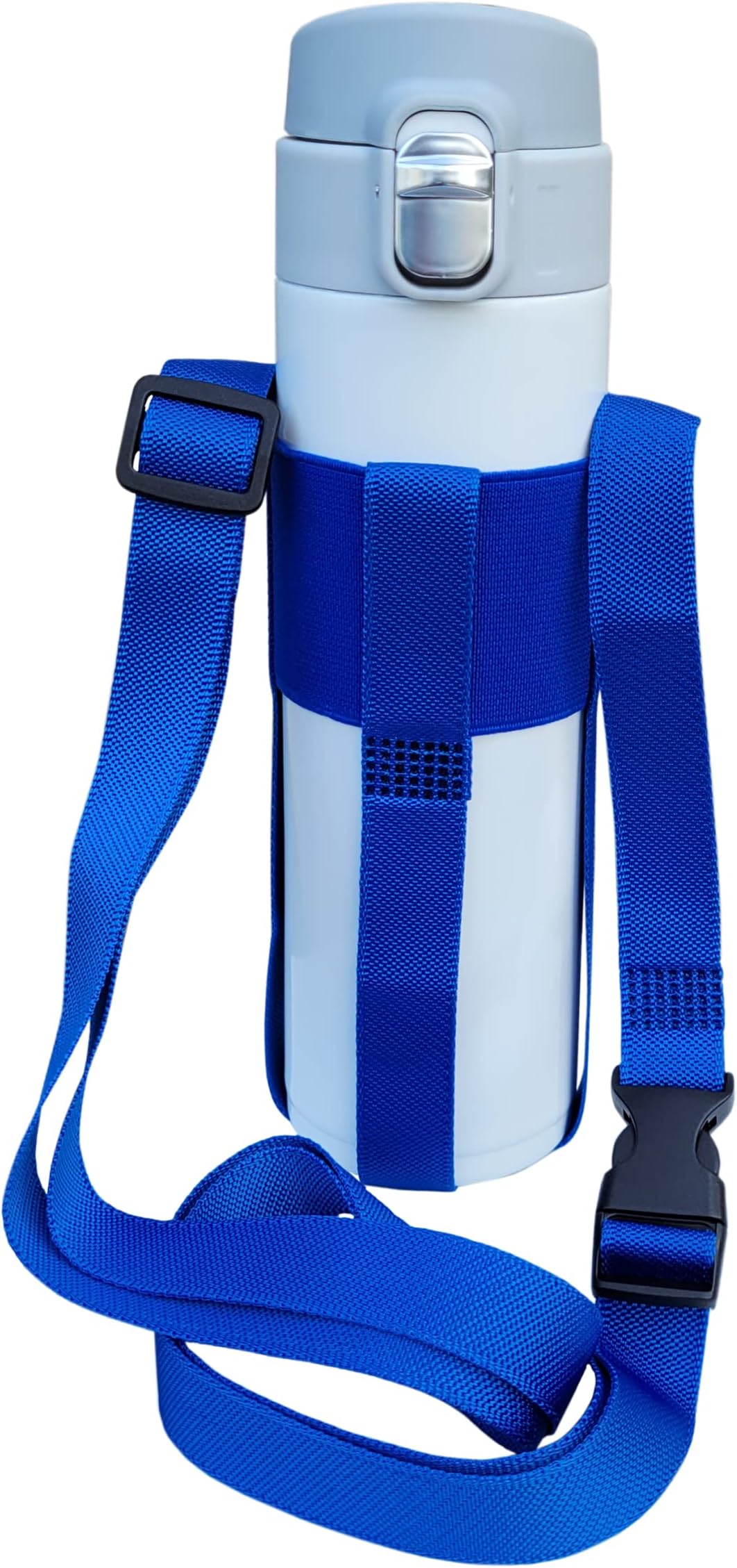 MAKAWEAR WITH PRIDE Shoulder strap Hands-Free Flask, Bottle and Travel Mug Carrier Minimalist Design Perfect for Daily Commute- Walks- Trekking- Safari Holidays