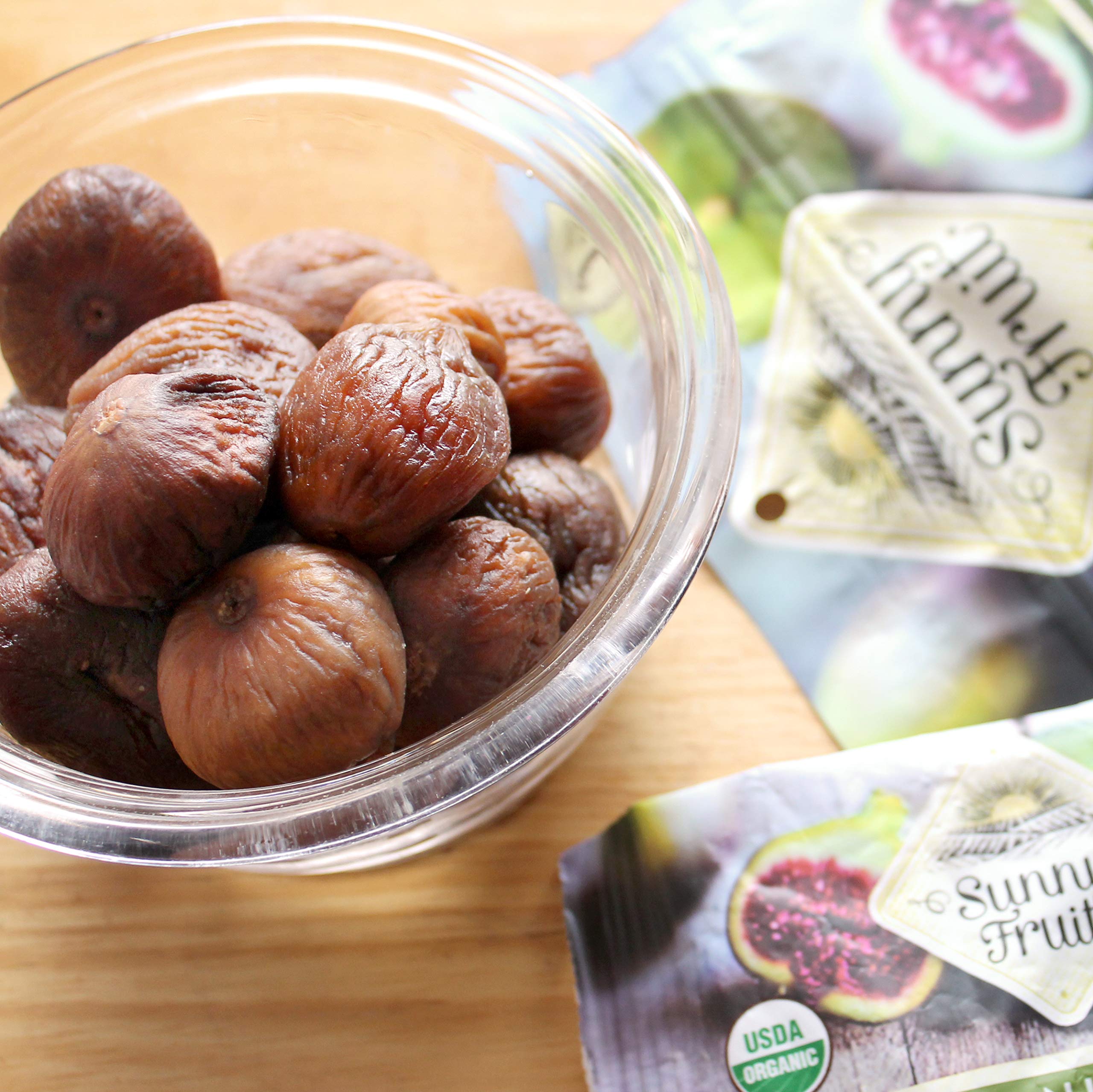 Buy ORGANIC Dried Smyrna Figs Sunny Fruit 40oz Bulk Bag Tender