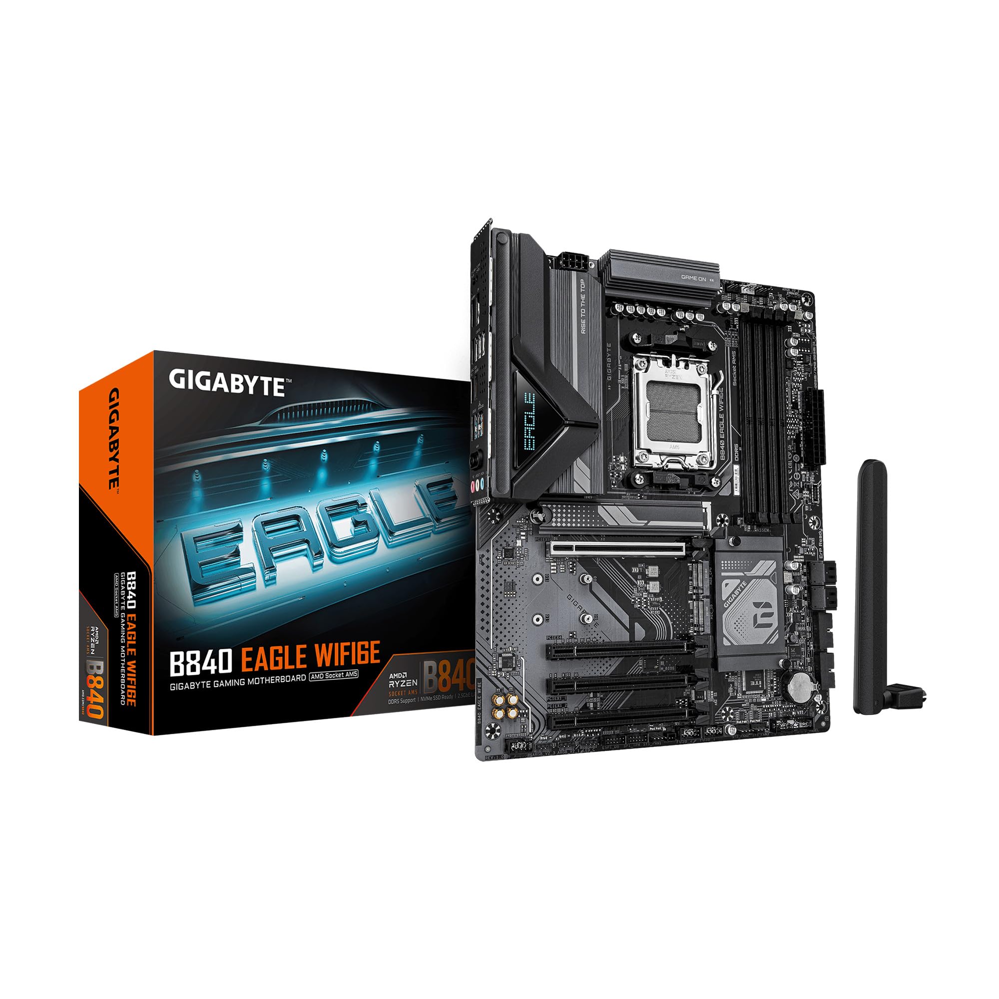 Amazon.com: GIGABYTE B840 Eagle WIFI6E AMD AM5 ATX Motherboard