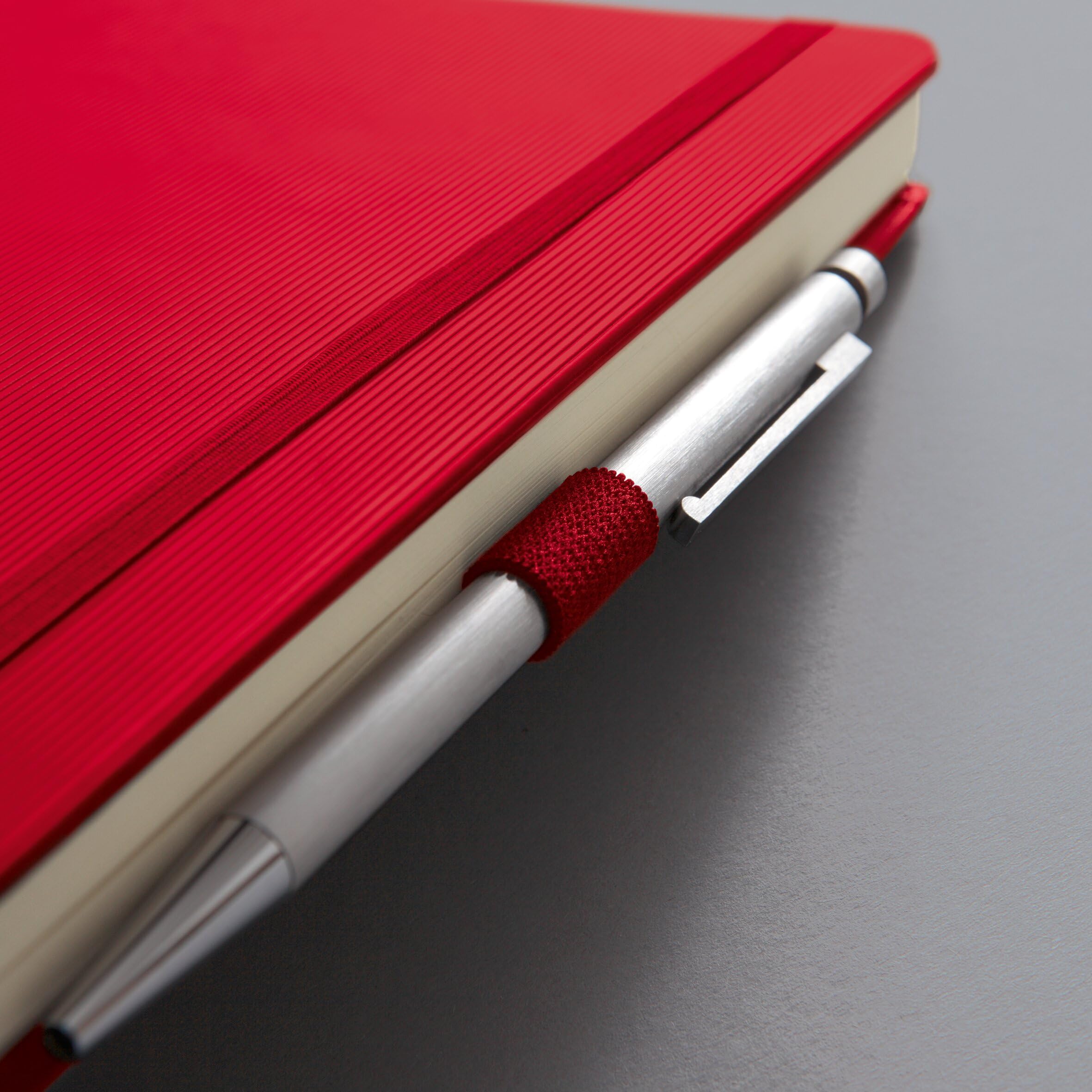 SIGEL CO654 Notizbuch Conceptum, ca. A5, kariert, rot: Notebook Conceptum, Classic, Hardcover