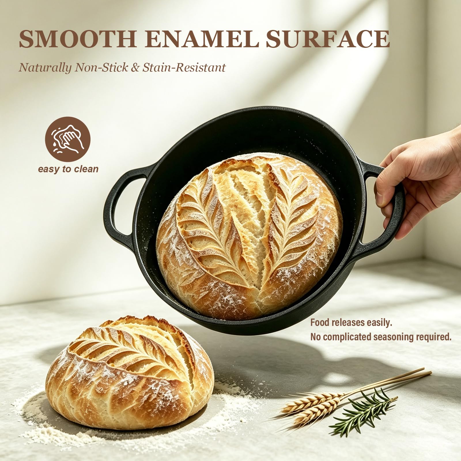 Cast Iron Bread Oven - Bake Sourdough Like a Pro -3