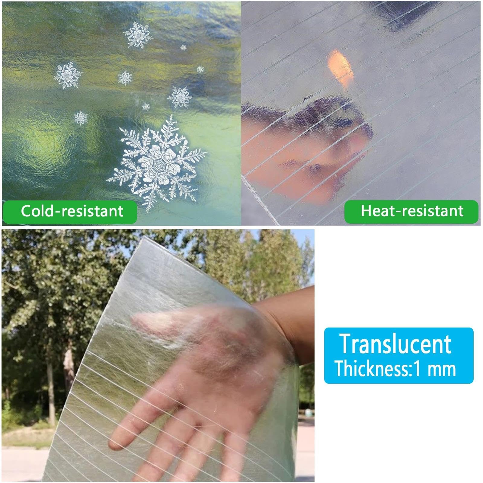 Panel De Policarbonato For Invernadero, Lámina De Plástico Flexible