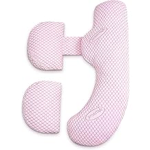 Oternal Pregnancy Pillow for Pregnant Women, Soft Pregnancy Body Pillow, Support for Back, Belly, Hips, Legs, Maternity Pillow with Detachable and Adjustable Pillow Cover