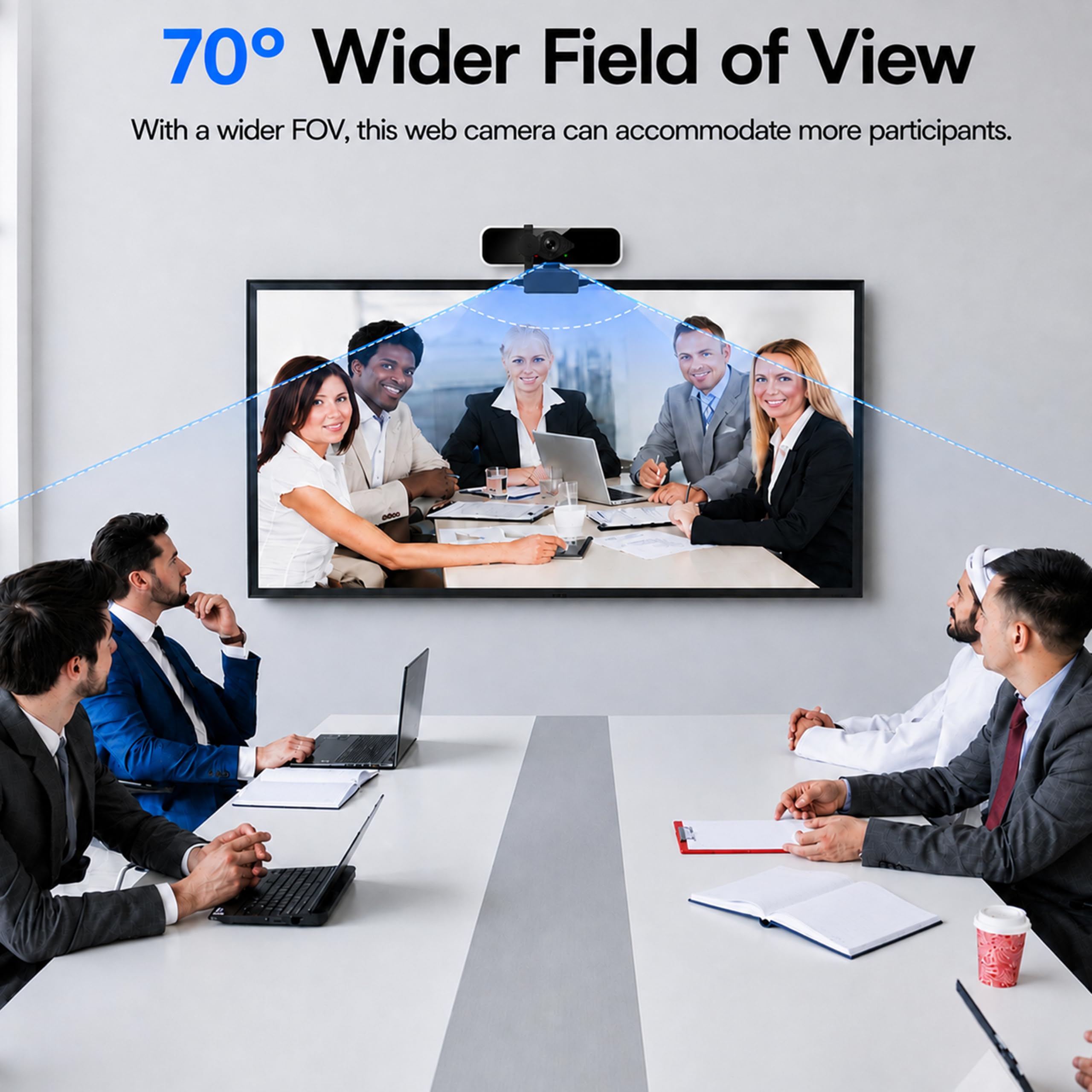 ANT Iris Pro 2K Webcam - Crystal Clear Video -2