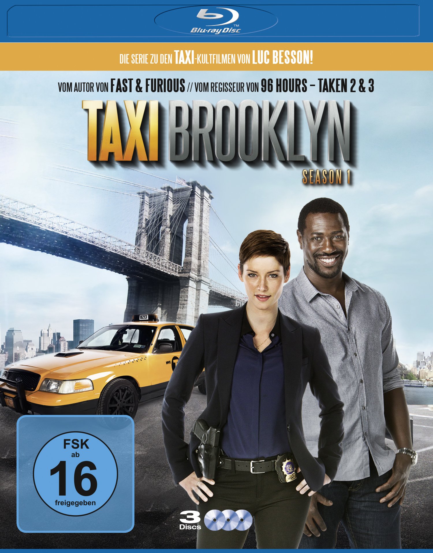 Taxi Brooklyn - Season 1 (FSK 12 Jahre) Blu-Ray