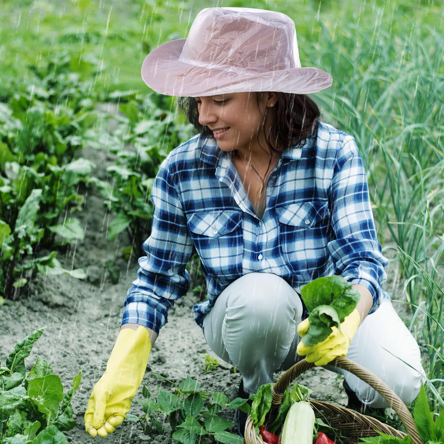 Cowboy Hat Rain Covers Plastic Hat Waterproof Cover for Dust Unisex Travel Cowboy Hat Storage - Image 5