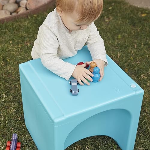 Miniatura 147 de ECR4Kids Tri-Me 3 en 1 silla cubo, muebles para niños, color morado claro Púrpura claro,Agua,Negro -,Verde Fern,marino,Azul,Azul Cian,Verde,Verde