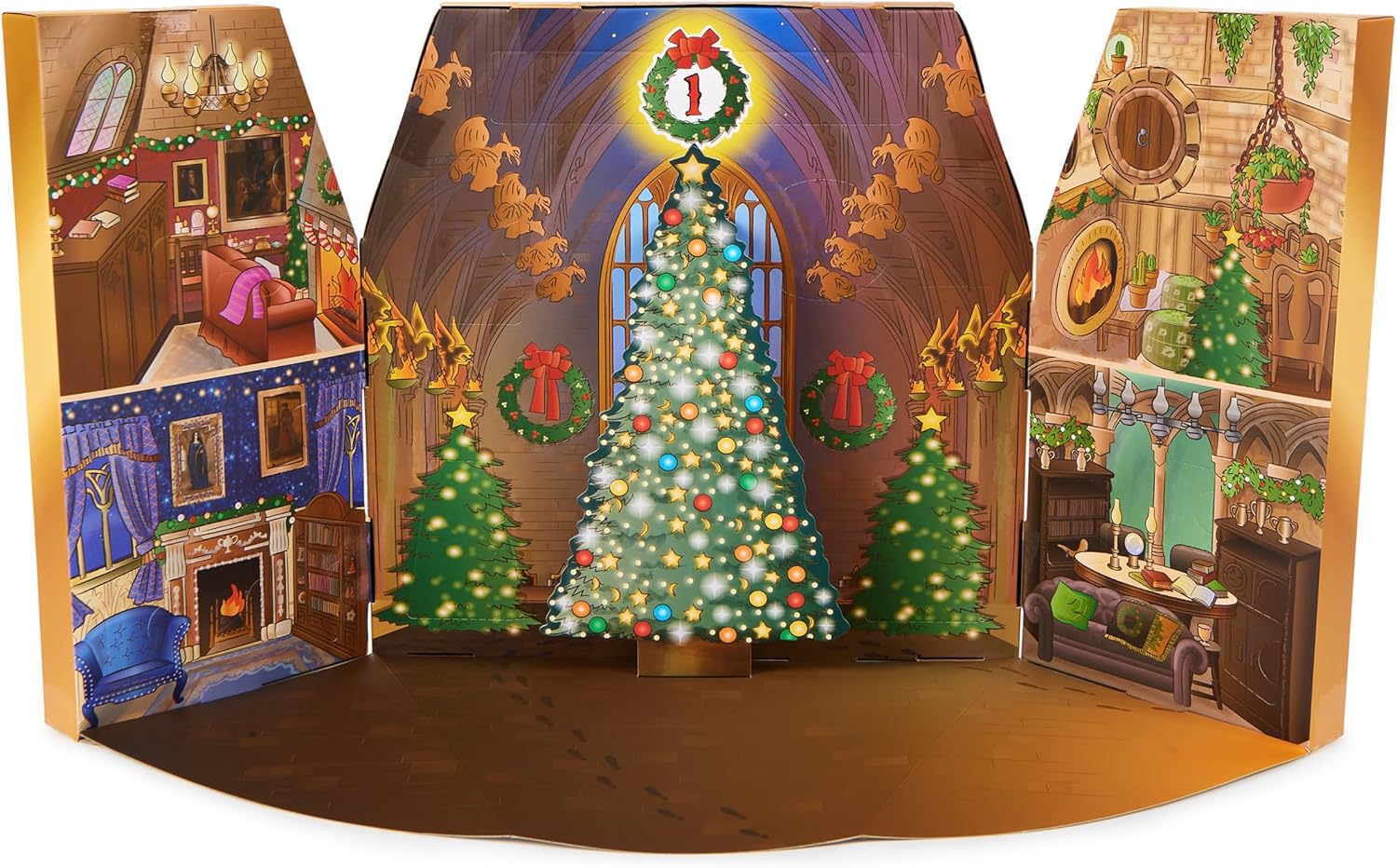 Wizarding World Harry Potter, Magical Minis Advent Calendar 2023 with 24 Gifts, Surprise Toys Christmas Countdown Calendar, Kids Toys for Ages 6 & up