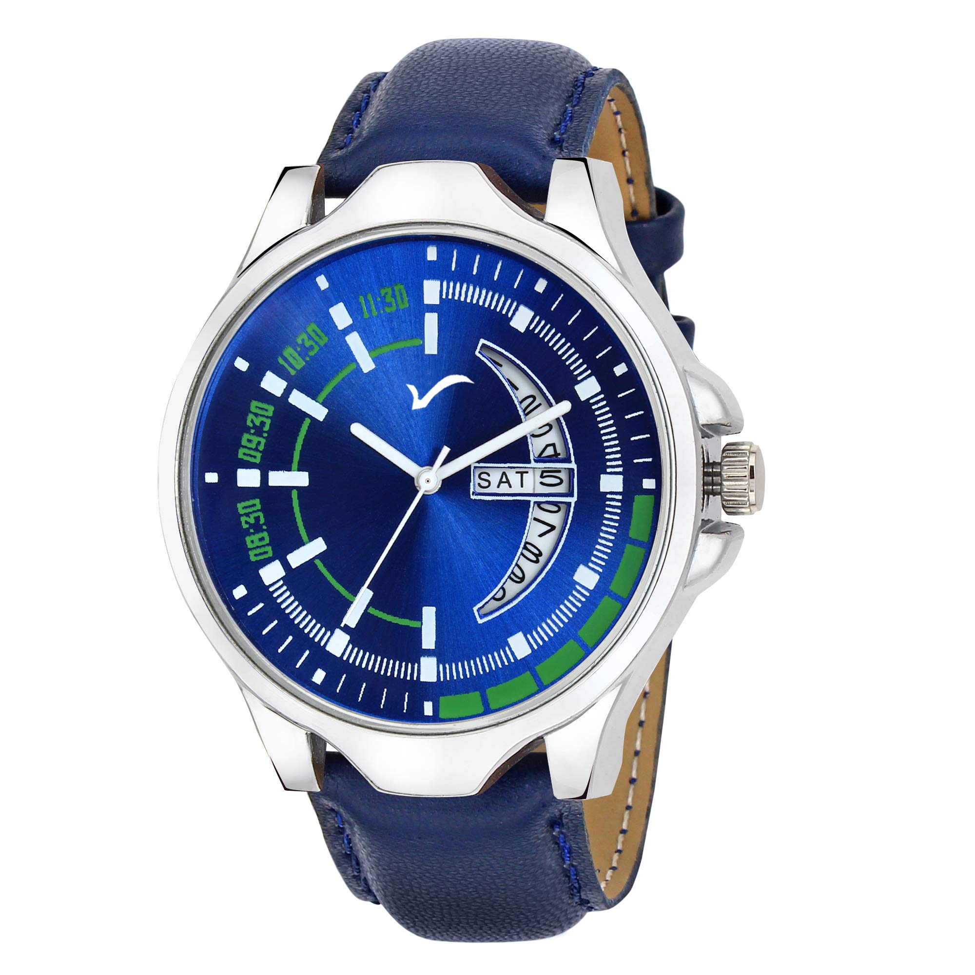 WRIGHTRACK Exclusive Quartz Movement Analogue Blue Dial Day & Date Mens & Boys Wrist Wrist Watch RWS0200S (B07NKBMBPC) Amazon Price History, Amazon Price Tracker