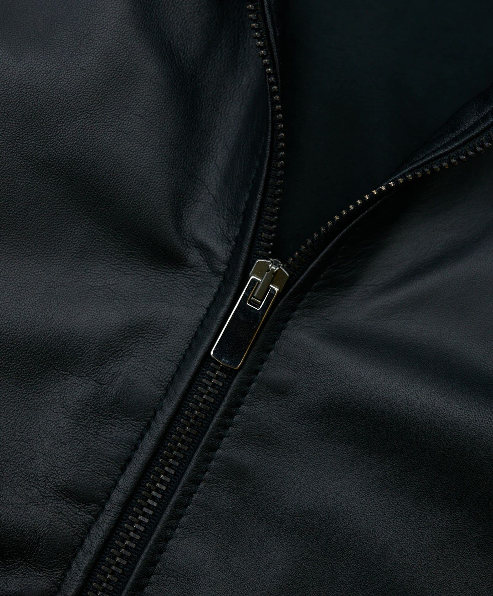 D'Arienzo Bomber Pelle Testa di Moro Uomo Giacca Primavera Vera Pelle Made in Italy 106