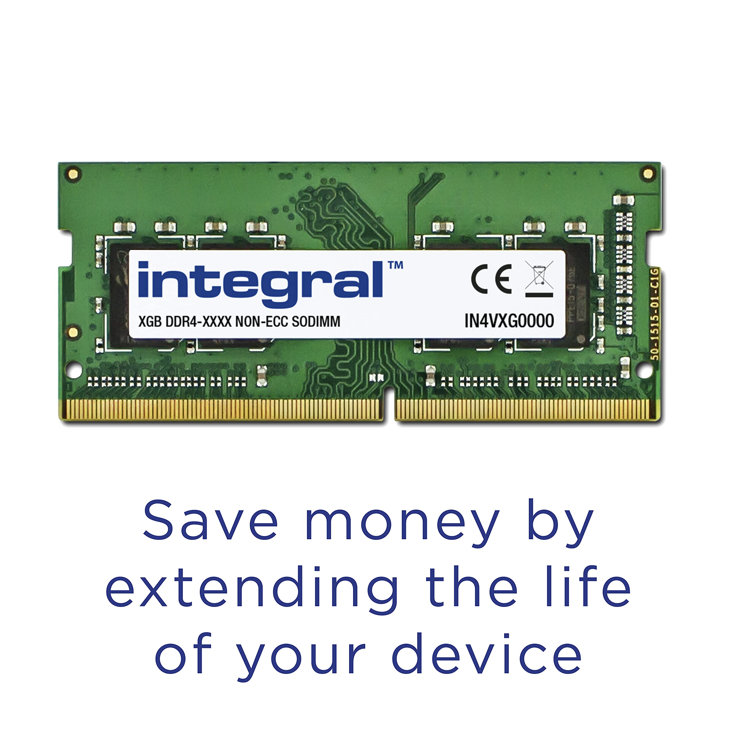 Integral Zestaw 64 GB (2 x 32 GB) DDR4 SO-DIMM RAM 3200MT/s PC5-25600 niebuforowany bez ECC 1,2 V CL22 Laptop/Notebook/Macbook/Tablet/NUC/NAS moduł pamięci