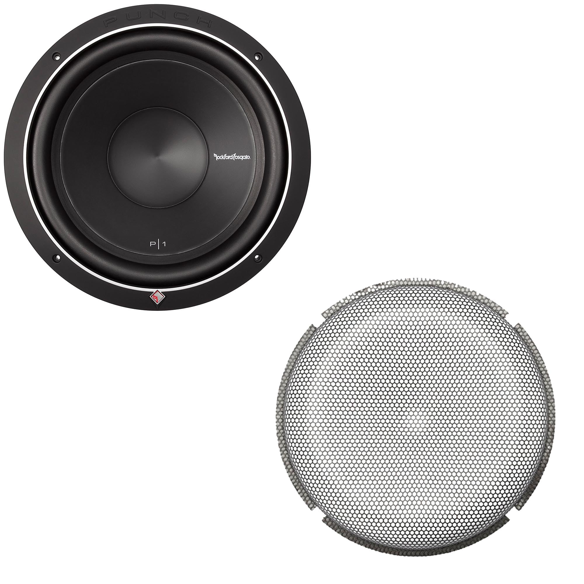 Amazon.co.jp: Rockford Fosgate 1 P1S4-12 パンチ P1 12インチ 4 