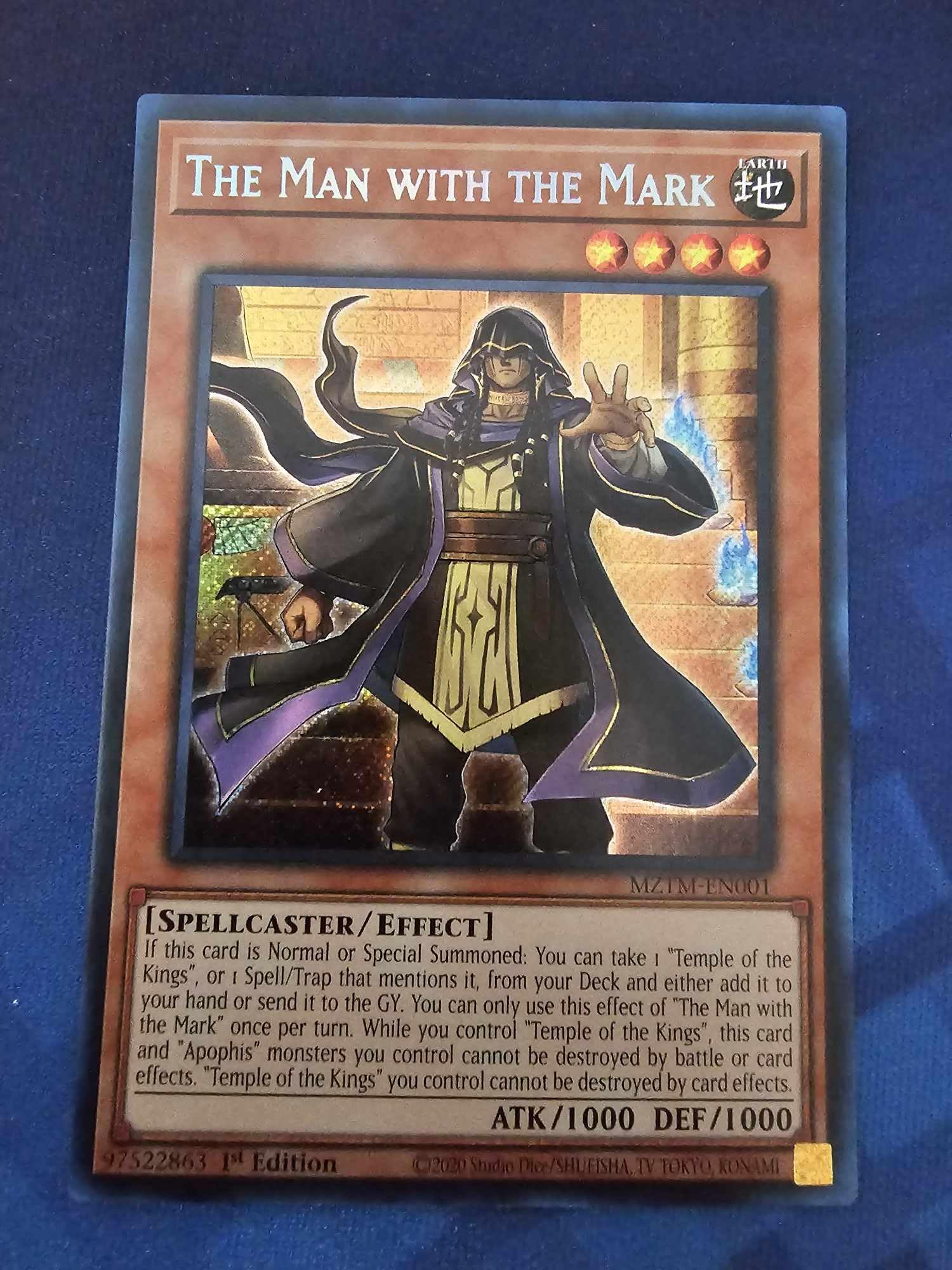 Amazon.com: The Man with The Mark - MZTM-EN001 - Secret Rare