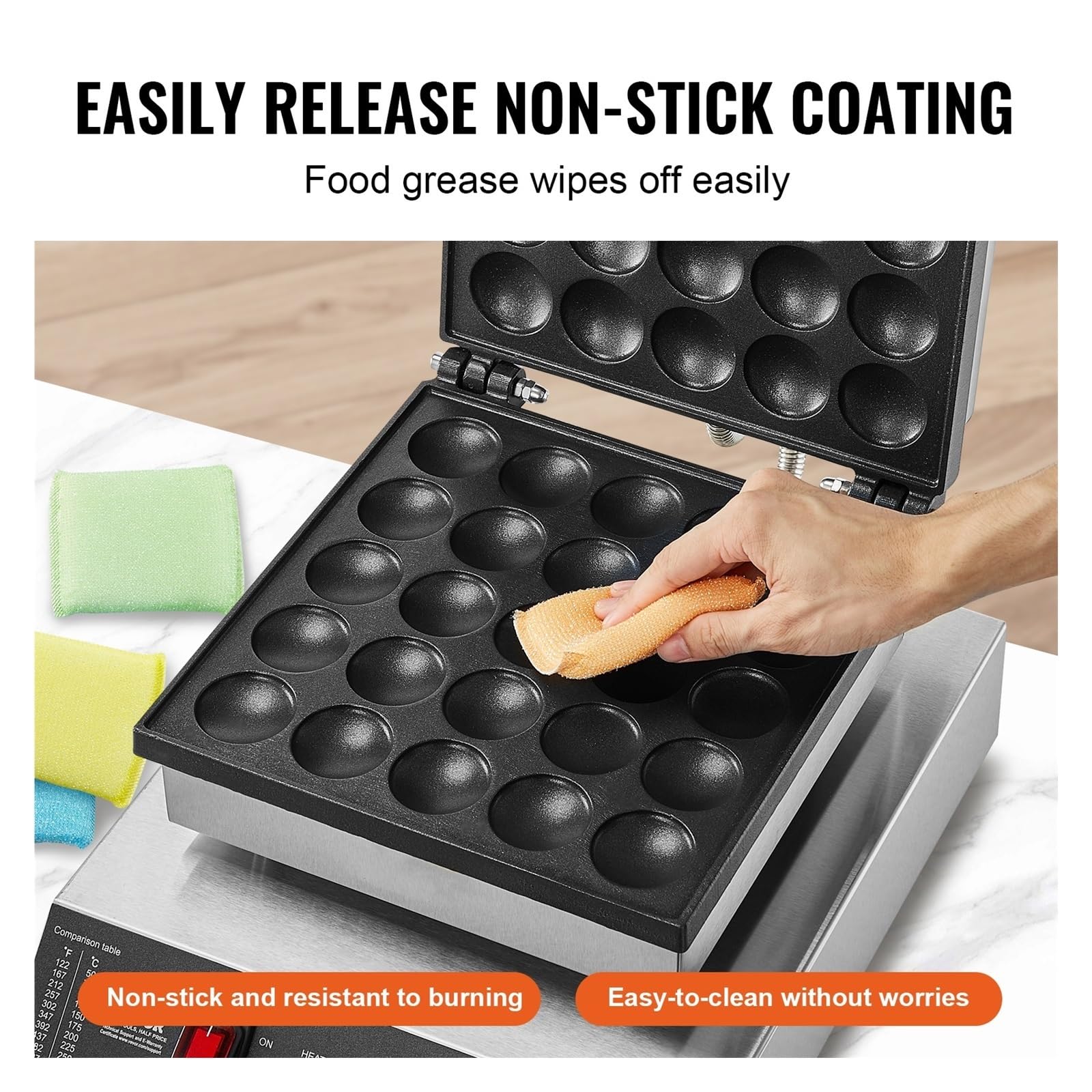 Máquina For Hacer Gofres Eléctrica, 25 Mini Holandesa For Tortitas, Dorayaki, Waffreras, Electrodomésticos De Cocina, Gaufriers For Aperitivos Una Experiencia Culinaria Sencilla Fluida
