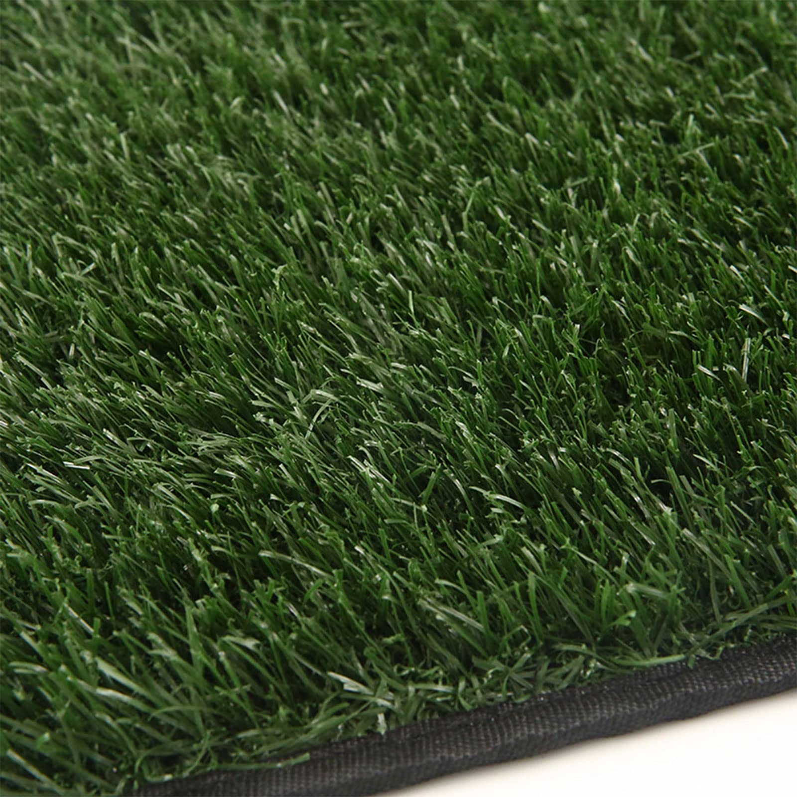 DRAGONRUN Dog Pad Dog Grass Porch Potty Tray Artificial Grass Dog Potty Training Rug Faux Turf for Large Small Dog Training