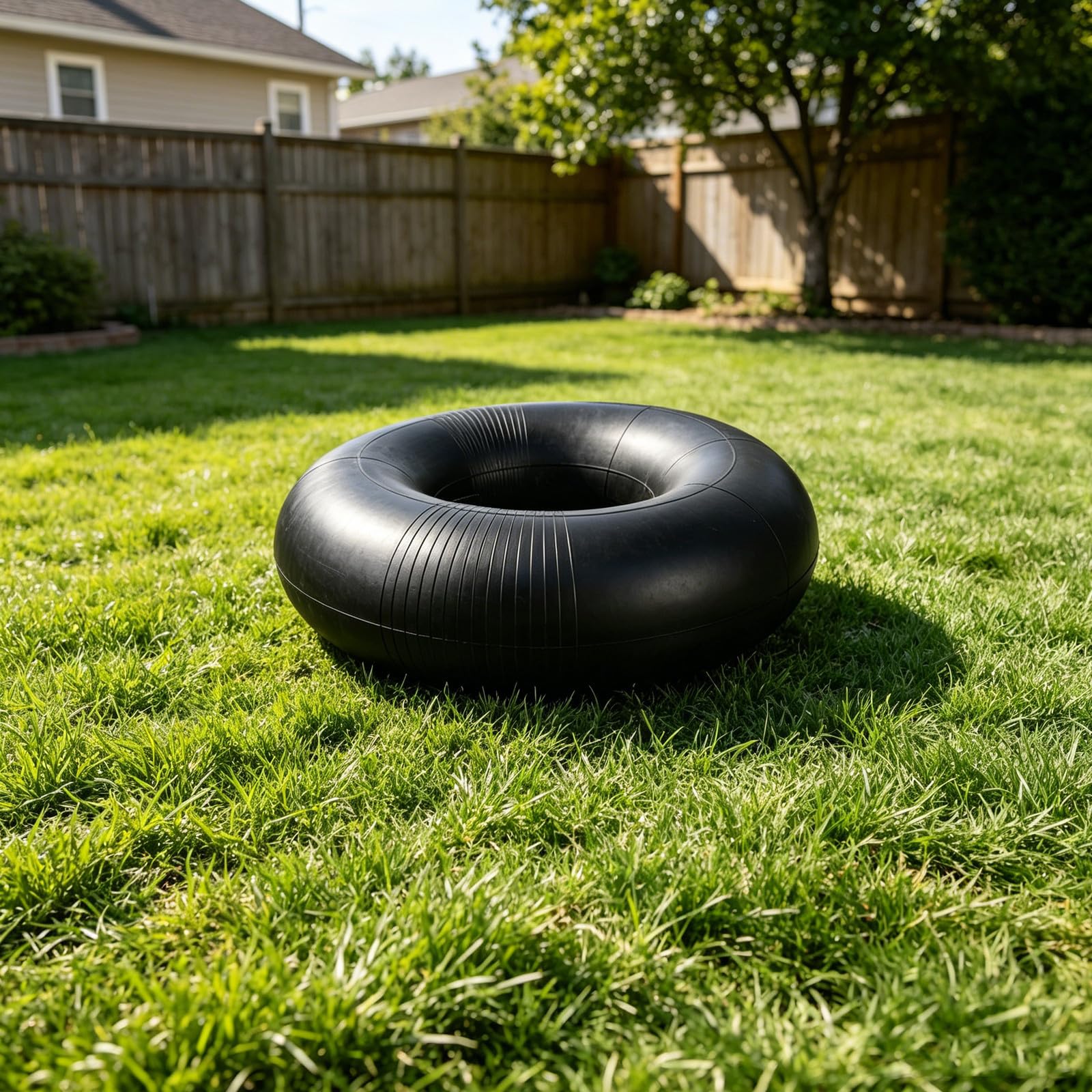 YARNOW 3 Stück 15x600 6 Gummi Reifen und Schläuche für Rasenmäher und Schubkarre Schwarz Stoßdämpfend und Hohe Elastizität Ersatzteile für Garten und Landwirtschaft