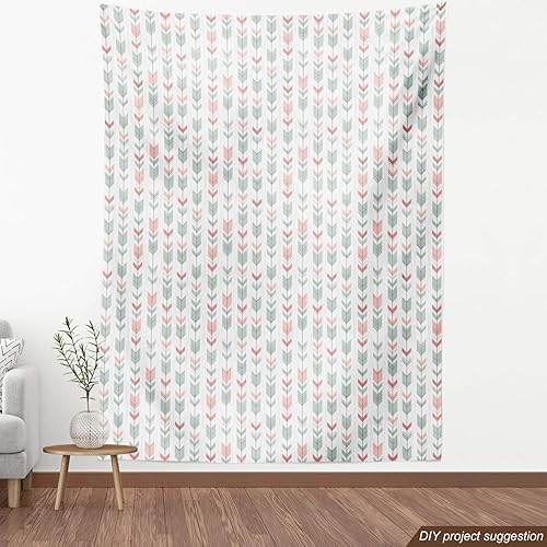 Miniatura 14 de Lunarable - Tela para amantes de perros de The Yard, patrón divertido de animales de dibujos animados en posiciones caprichosas estirando y Beige y