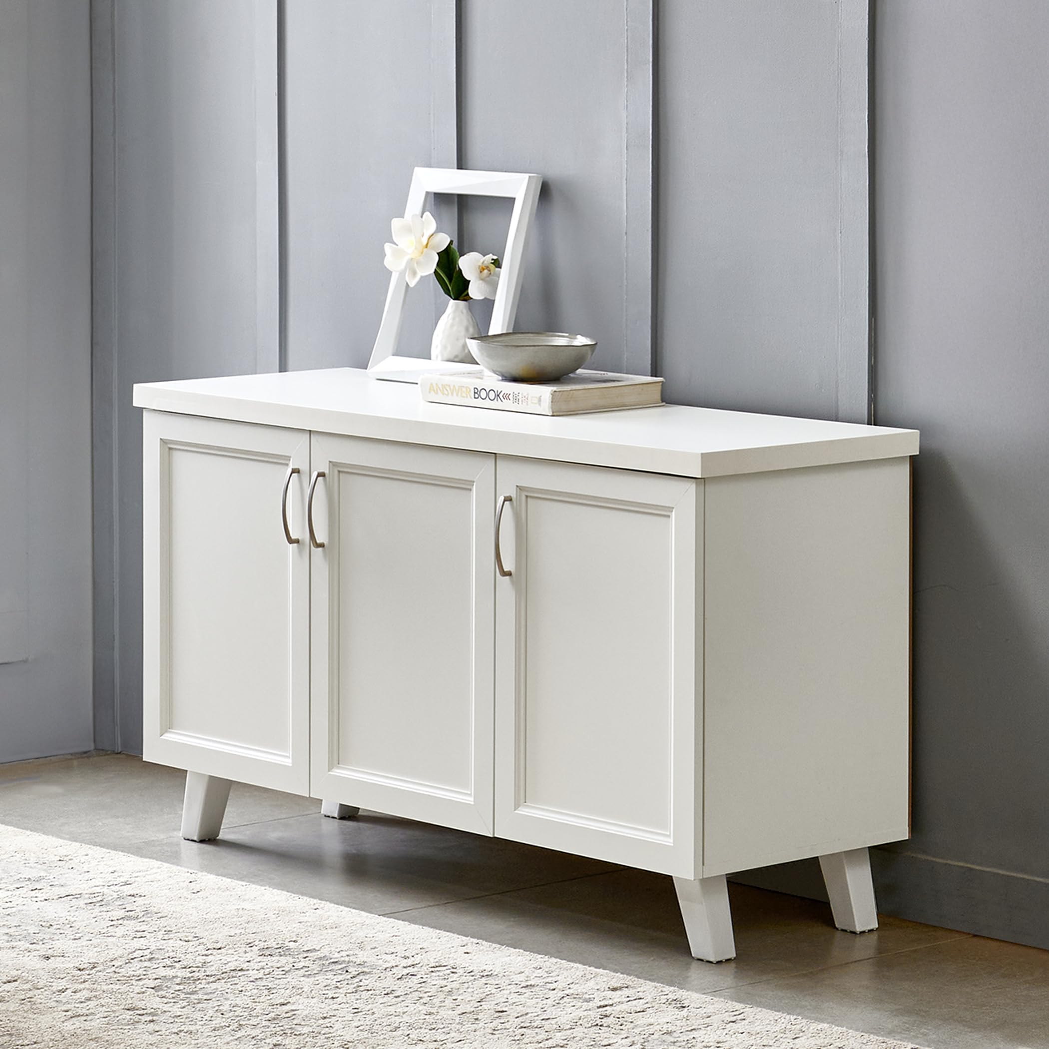 Home Centre | Helios Alton Shoe Cabinet | 15 Pairs | Engineered Wood | White | 1 Year Warranty-image-39