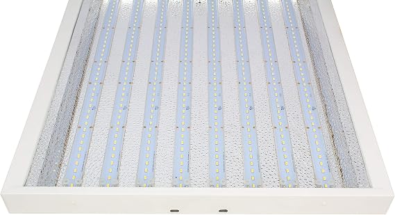 4x2ft led grow lights 200W with 5500K white spectrum and over 2.0PPF/W and 40000 lumens, ideal for 4ft T5 refurbishment, 8 fluorescent grow lights or 400W