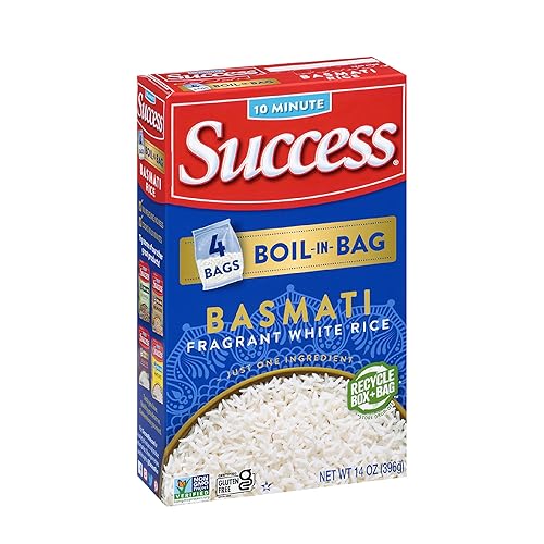 Miniatura 18 de Success Arroz hervido en bolsa, arroz integral, comidas de arroz rápidas y fáciles, caja de 32 onzas (paquete de 3)