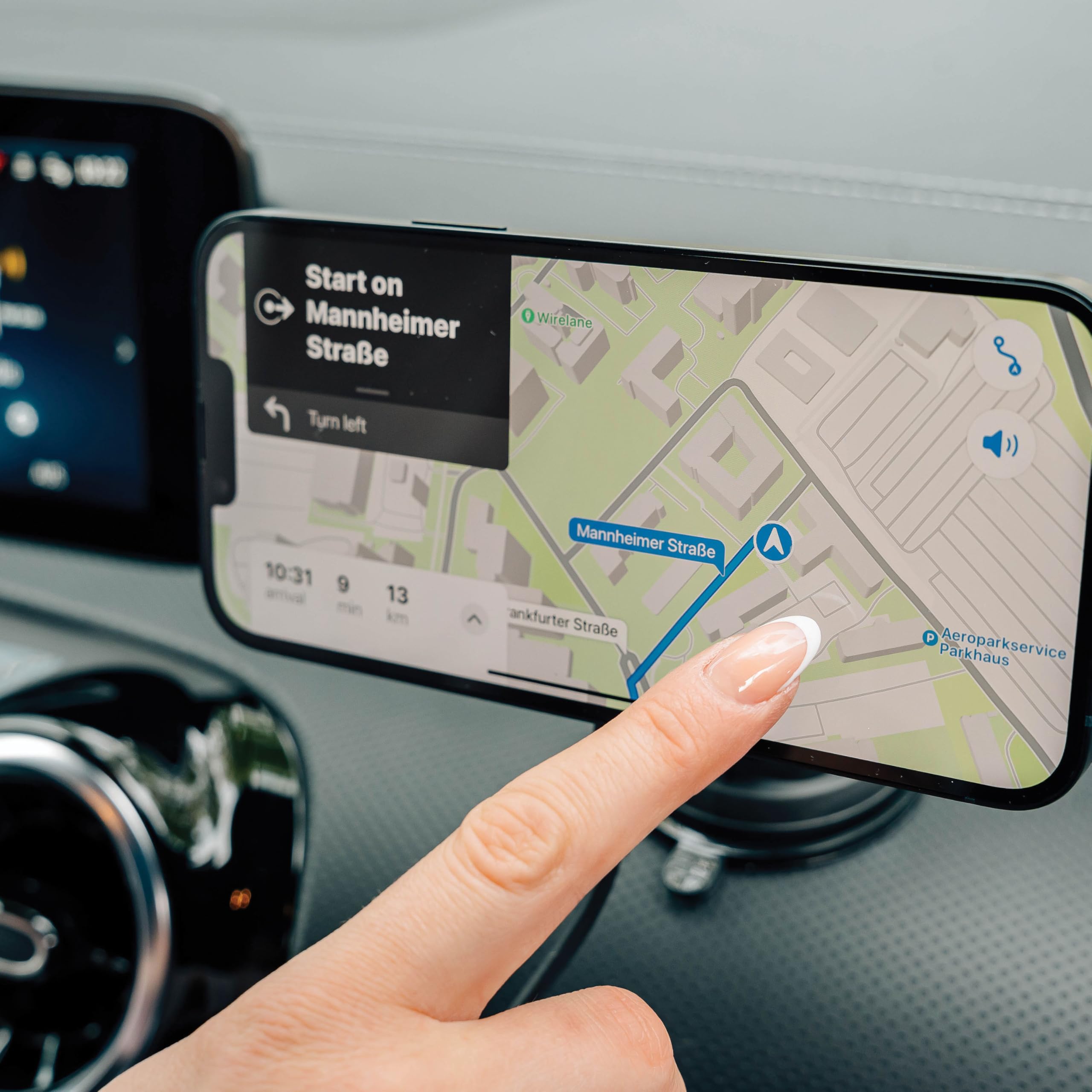 Verbatim Charging 'n' Drive Qi2 bezprzewodowa ładowarka magnetyczna do samochodu