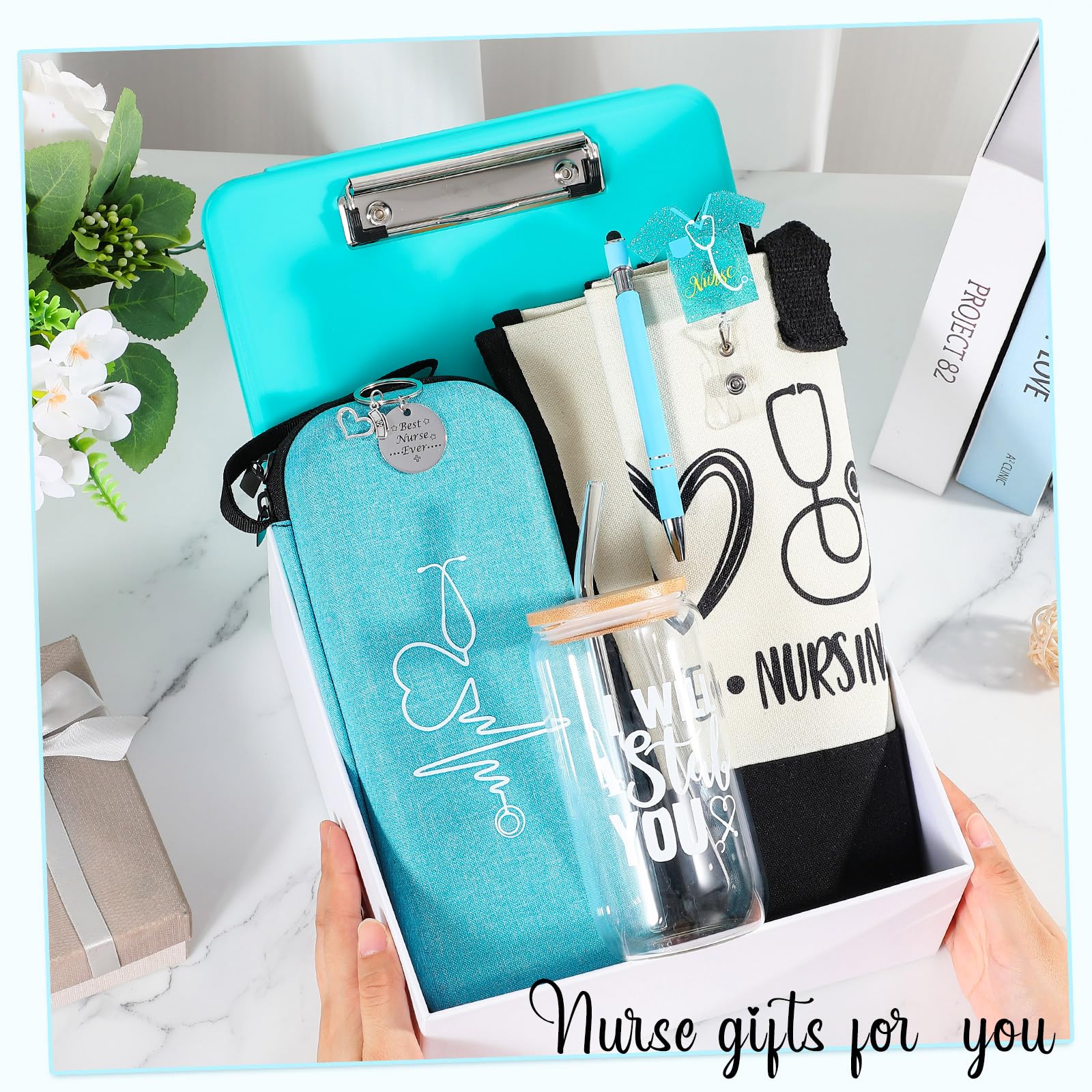 Amazon.com: Teenyyou 7 Pcs Nurse Gifts for Women Set Rn  display picture 1