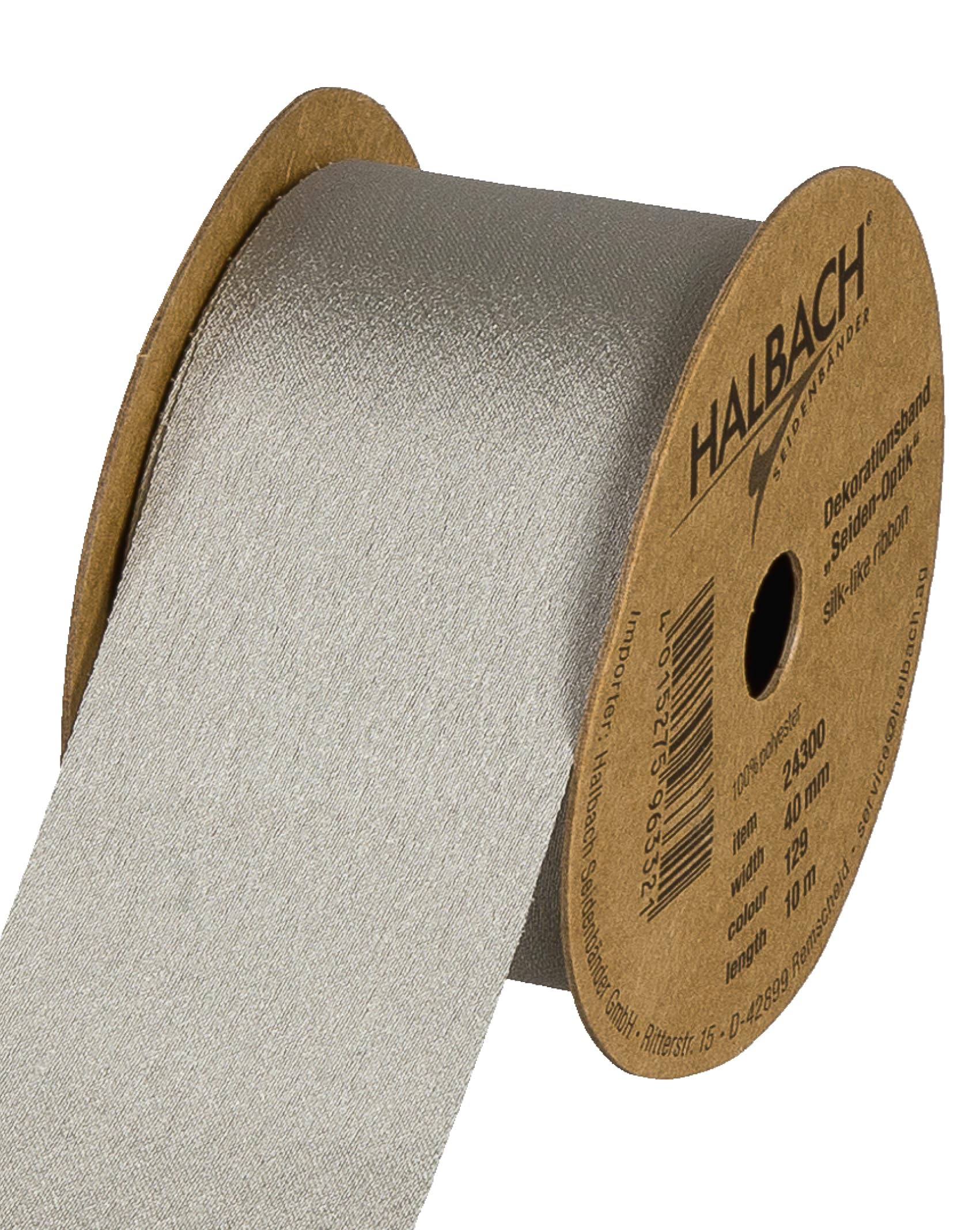 Halbach Seidenbänder Gift Ribbon, 40 mm