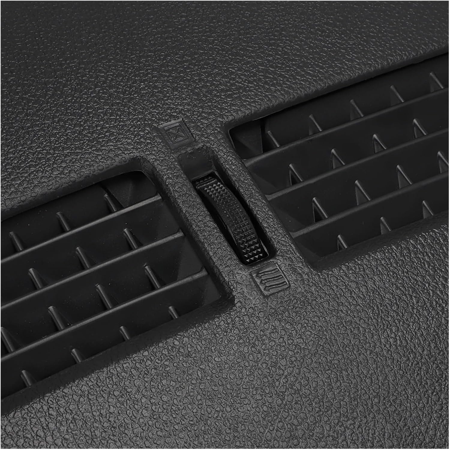 Air Outlet Car Center Dashboard Finisher-Instrument Panel Cover Fit for Nissan Tiida 05-11 Middle Air Conditioner Outlet Vents Left Right Hand Attractive and Durable(RHD Black Set)