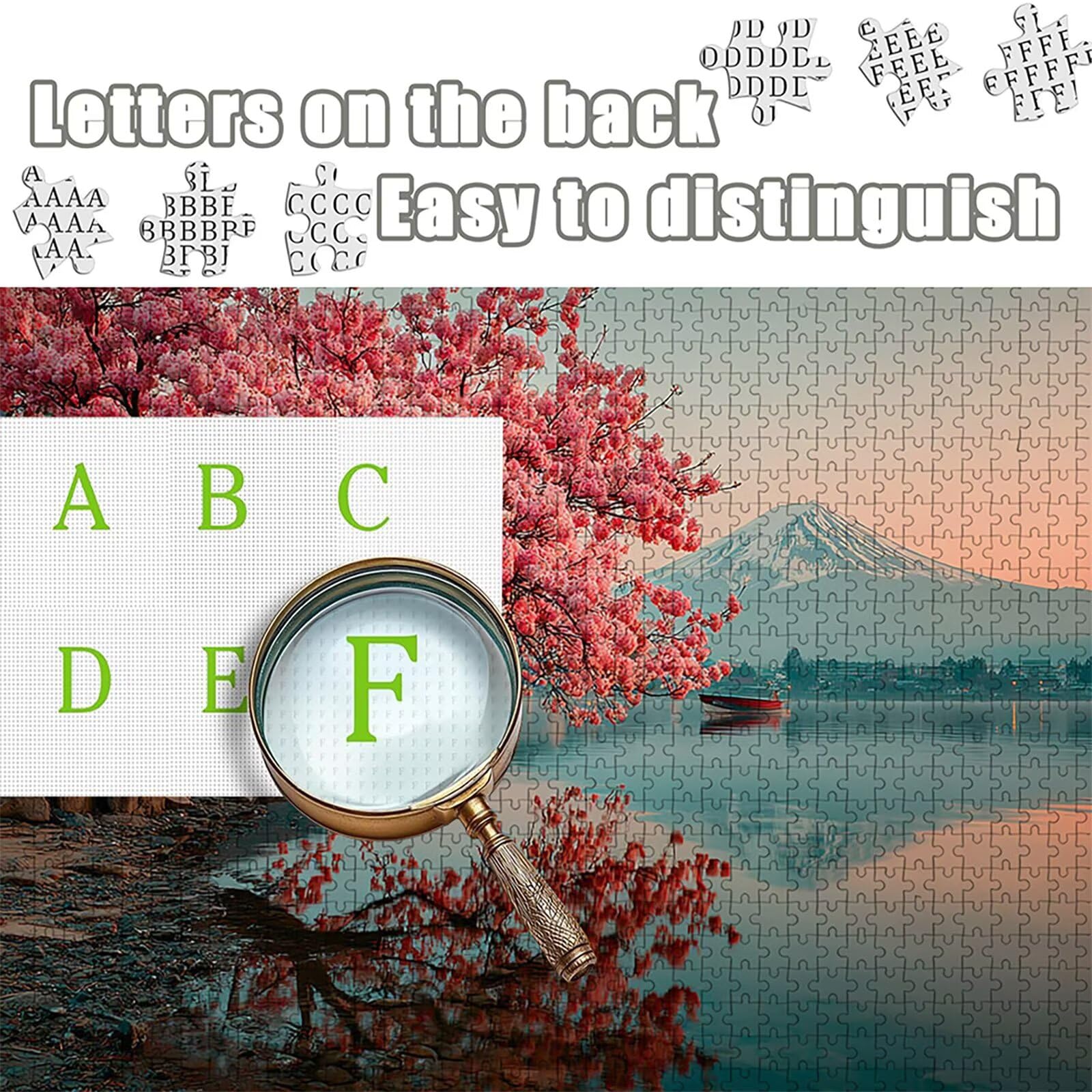 Puzzle Sztuka z pudełkiem Góra Fuji, drzewo puzzle drewniane 3000 sztuk dorosłych 122 x 81 cm, klasyczna gra DIY, zajęcia rozrywkowe o wysokim stopniu trudności, układanka dla całej rodziny, prezent