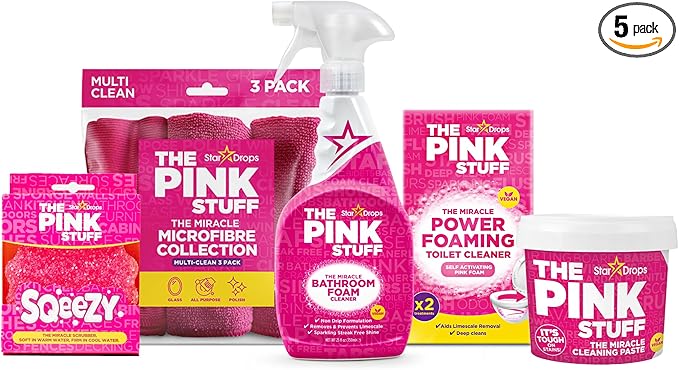 Stardrops - The Pink Stuff Bathroom Cleaning Kit