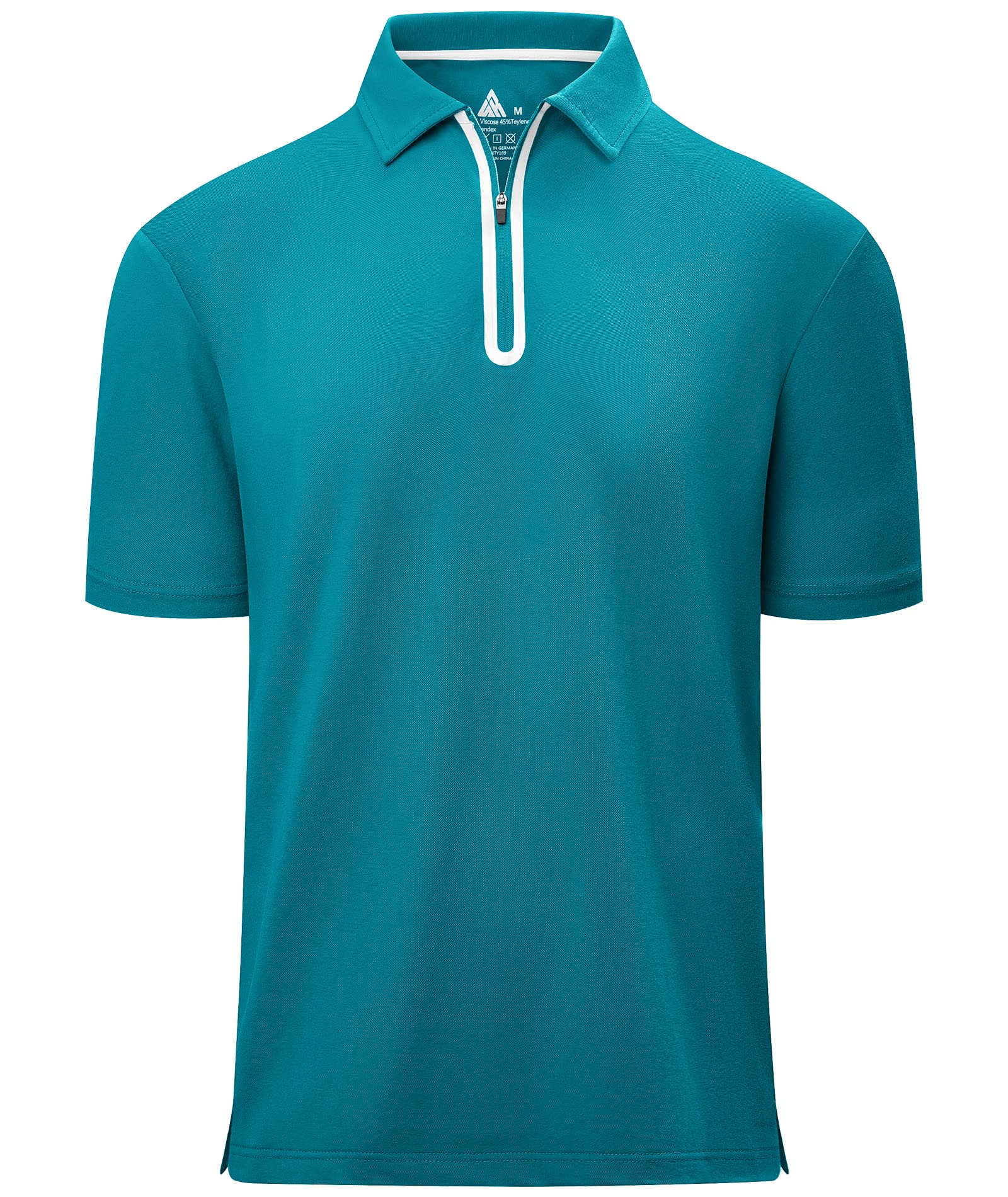 Men's Big & Tall Moisture-Wicking T-Shirt - Athletic Fit Quick-Dry Performance Tee - View #3