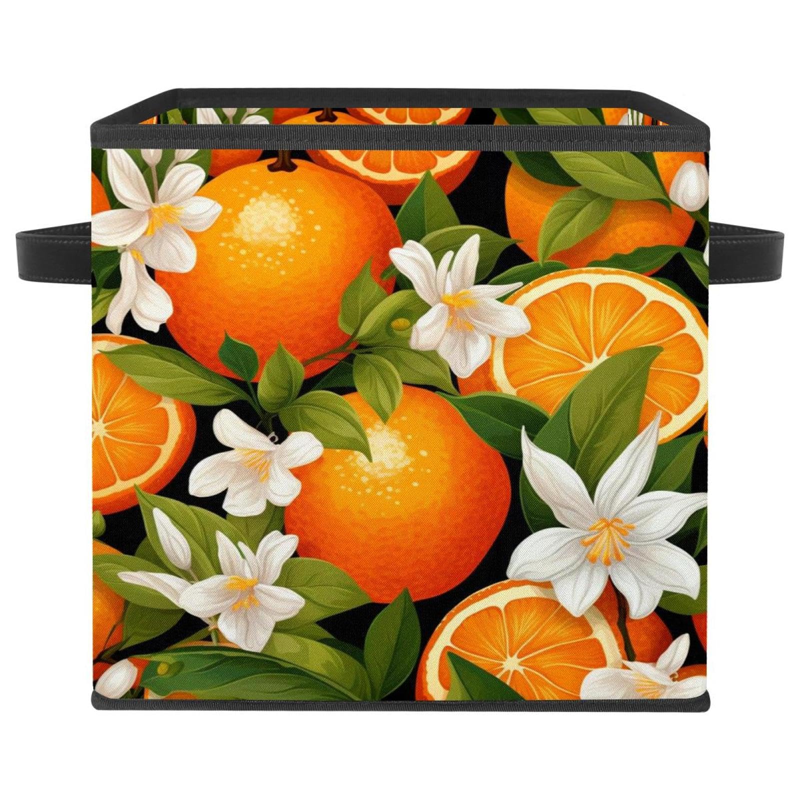 Boîte de rangement en forme de fleur grand cube pliable