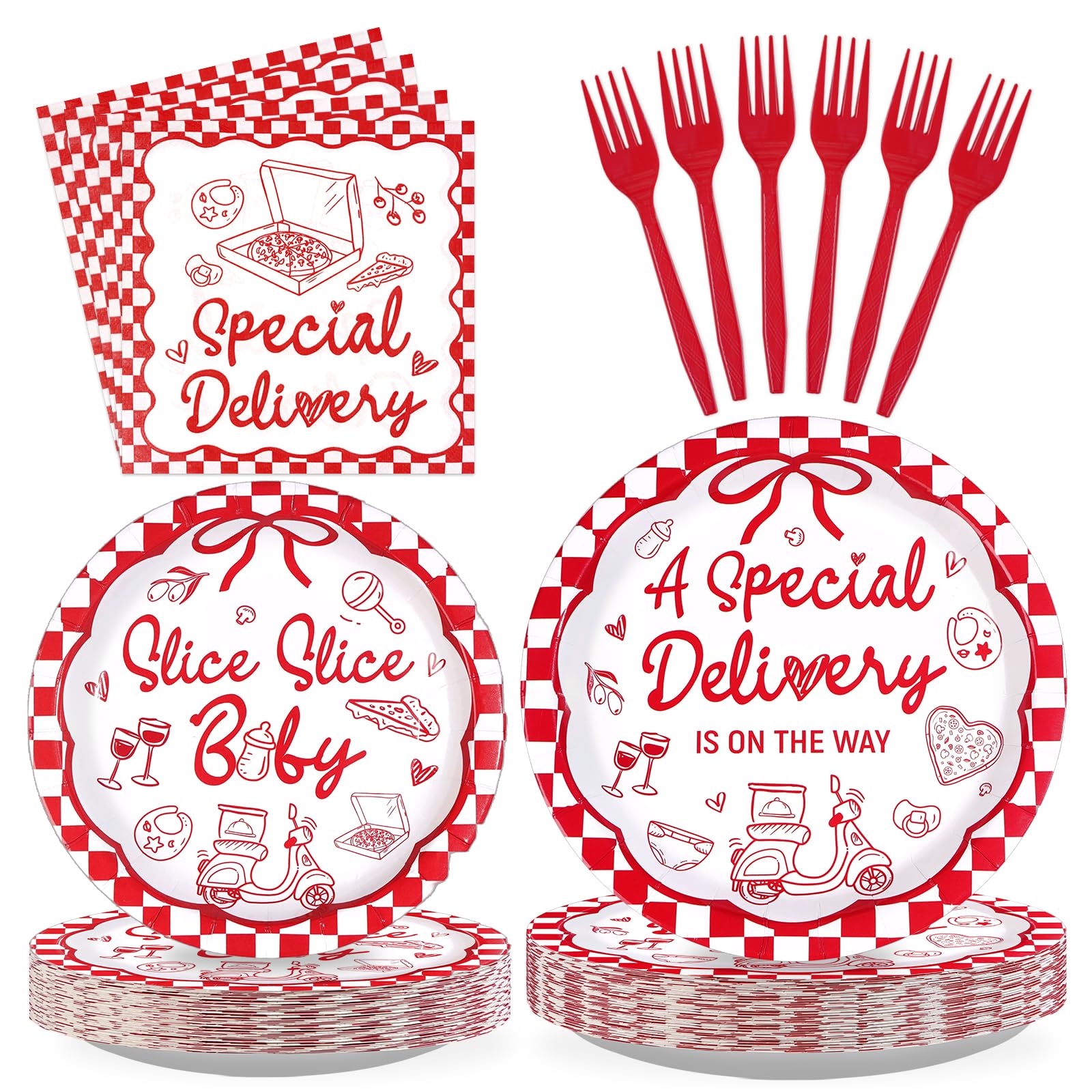Banana Birthday Party Plates - 96 Pack -15