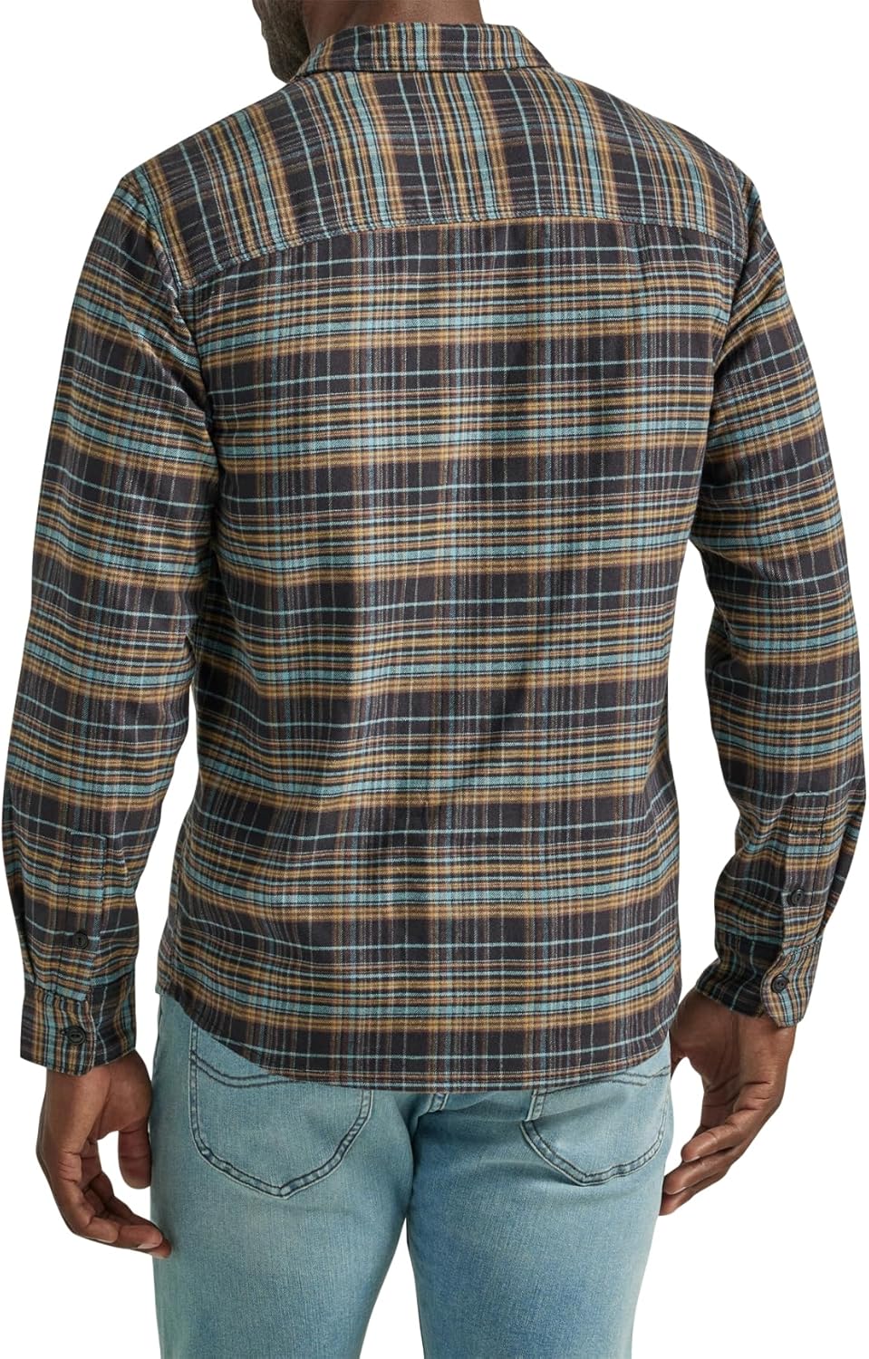 Lee Mens Extreme Motion Flannel Working West Shirt - Image 2