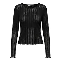 ONLY Onlcarlotta L/S Top Noos Jrs Maglietta a maniche lunghe, Donna
